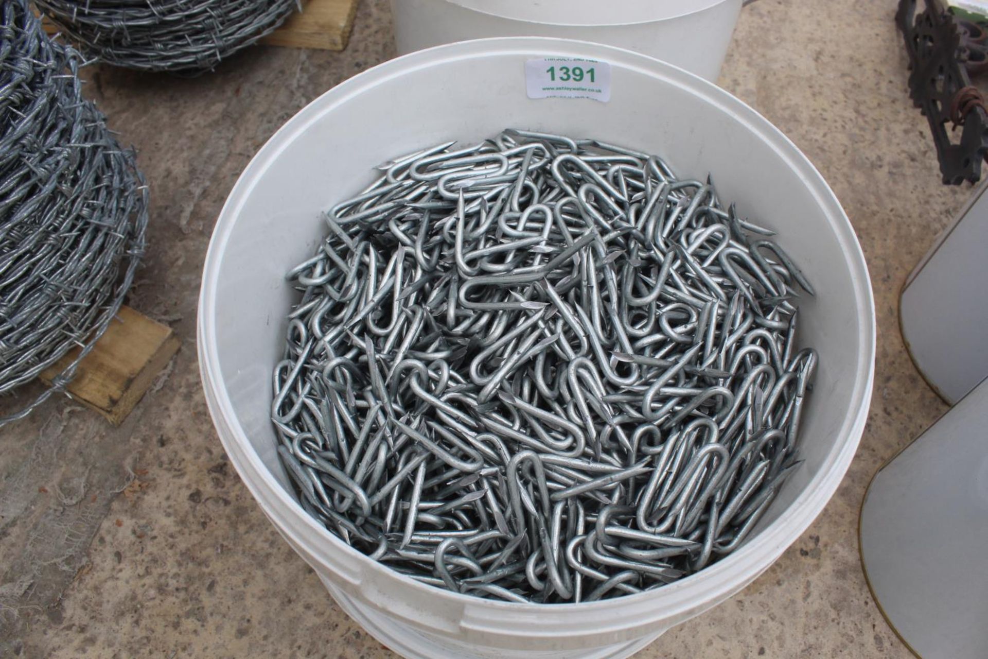 20KG BUCKET OF STAPLES + VAT