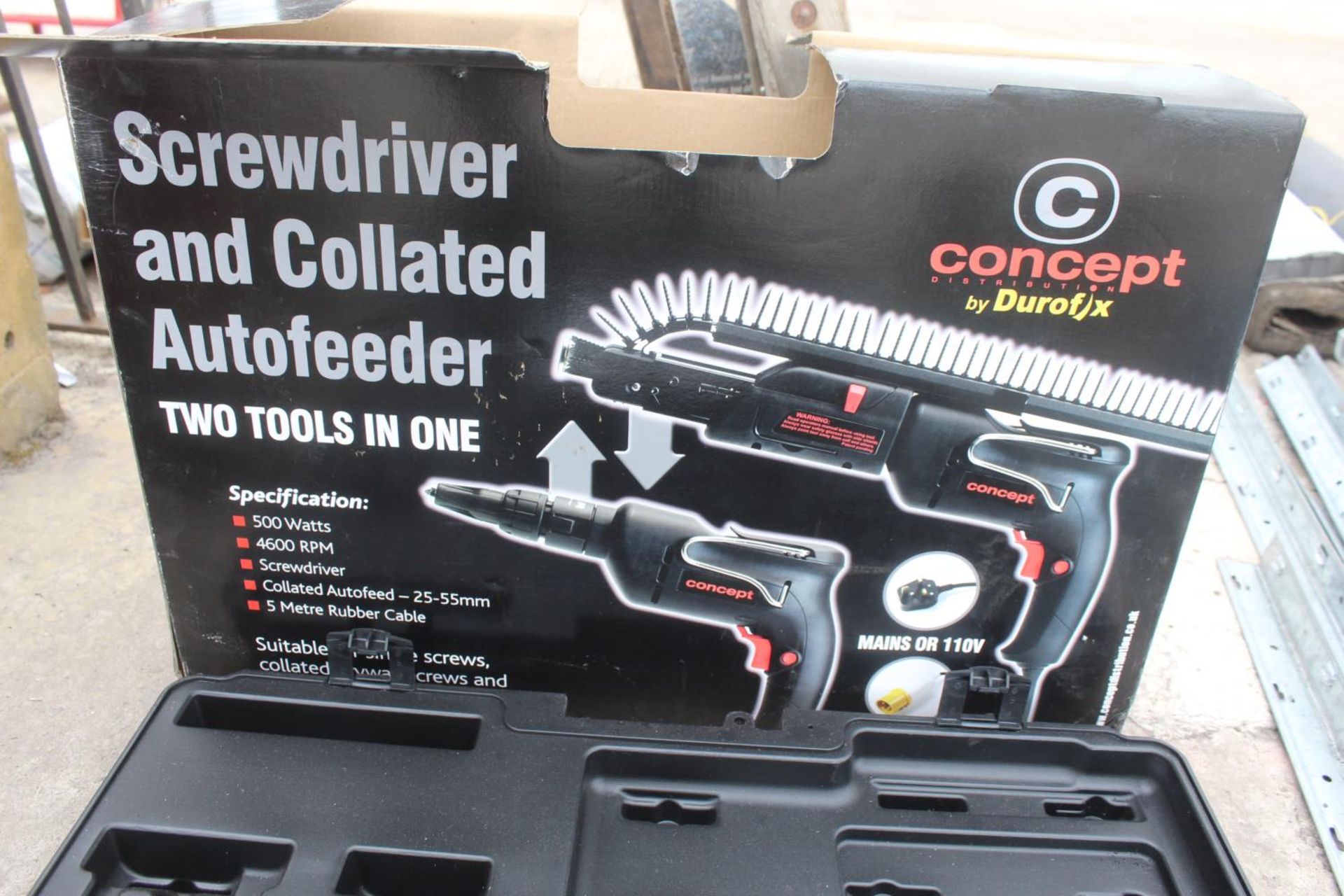 CONCEPT ELECTRIC SCREWDRIVER IN BOX NO VAT - Image 2 of 2