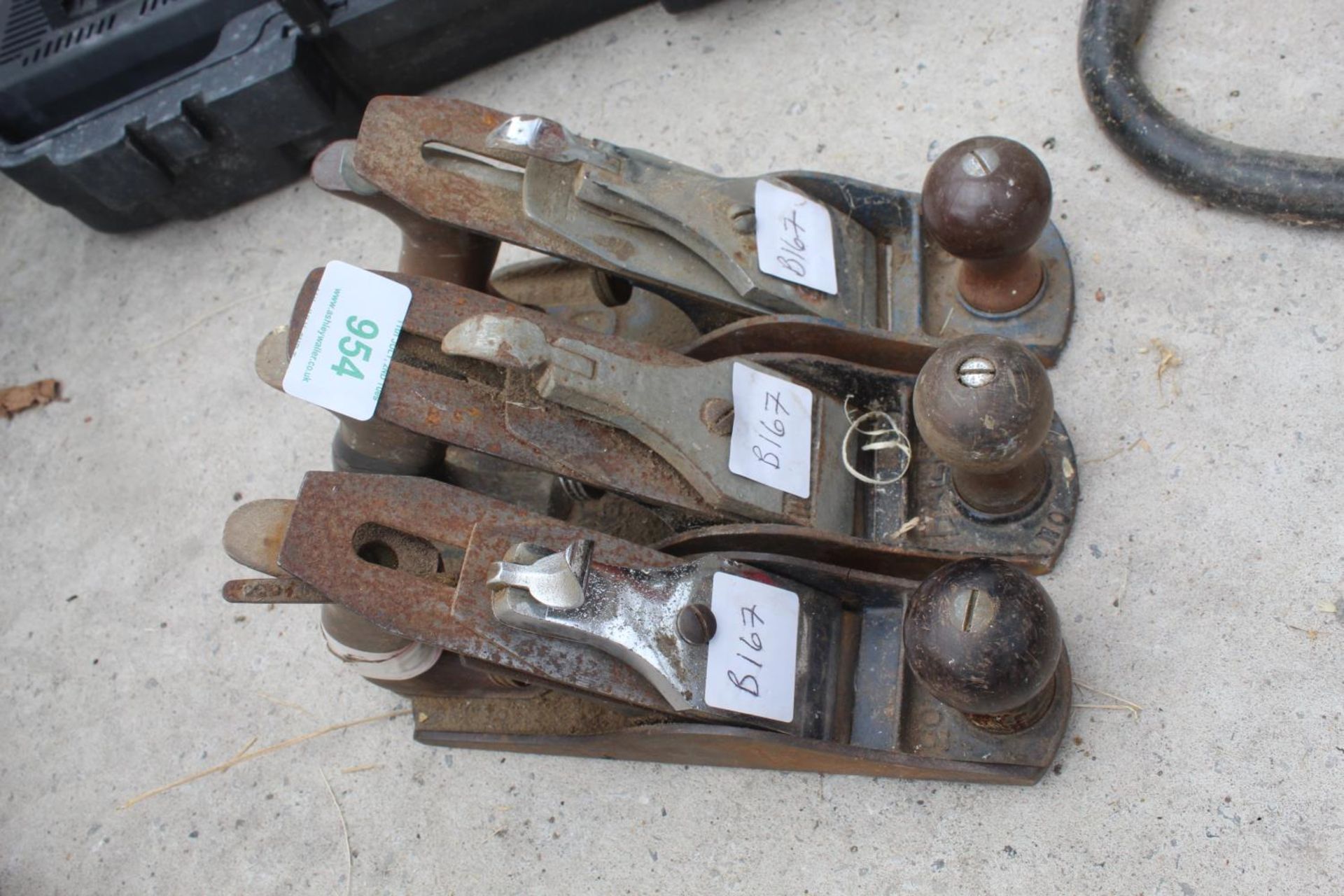 3 WOOD PLANES NO VAT