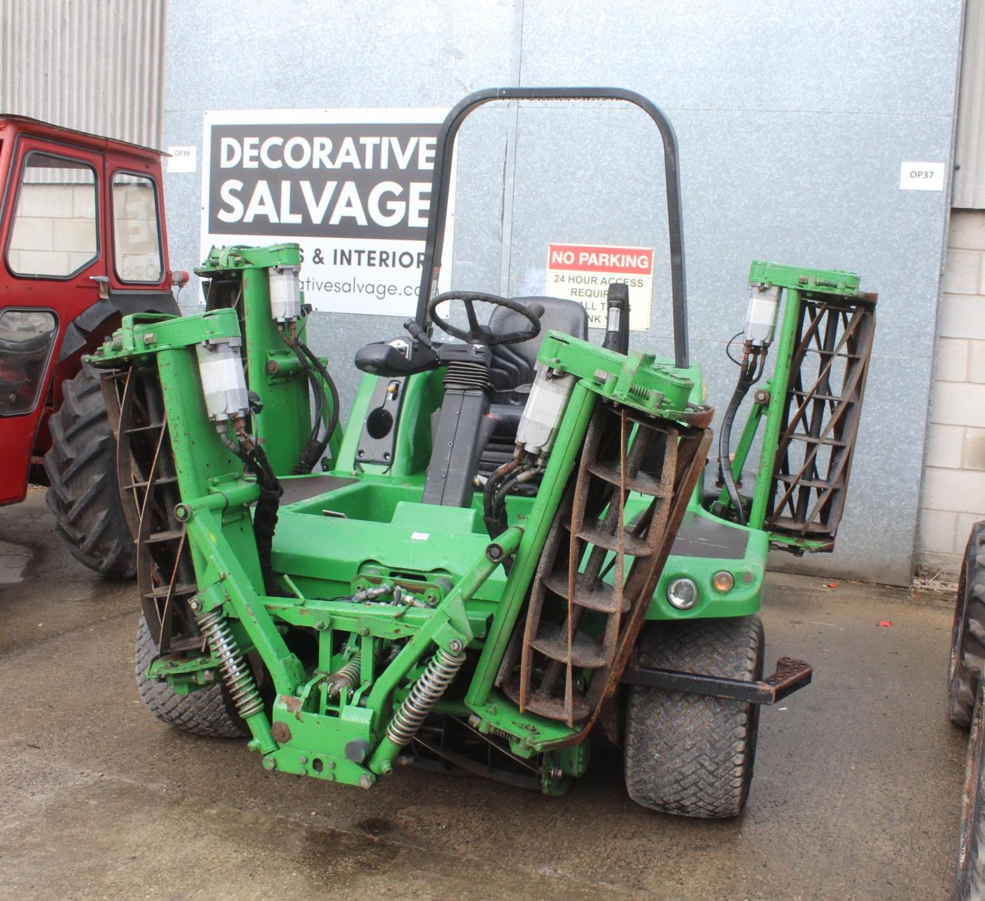 JOHN DEERE 1905 CYLINDER MOWER WITH KEY+VAT