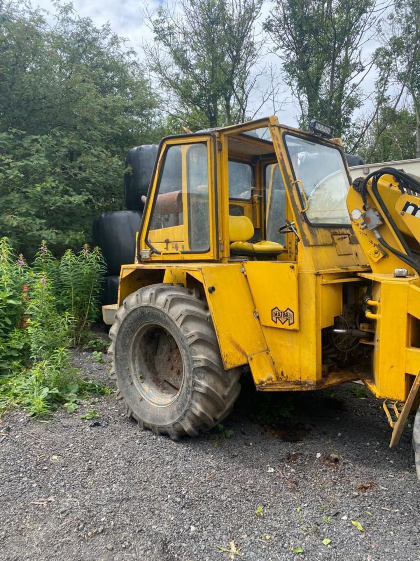 MATBRO B REG TELEHANDLER WITH FORKS, NO V5, NO VAT - Image 9 of 9