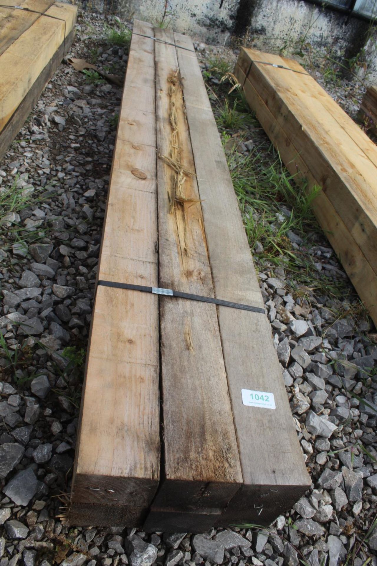 6 TIMBERS 6' 11" 4" X 3" NO VAT