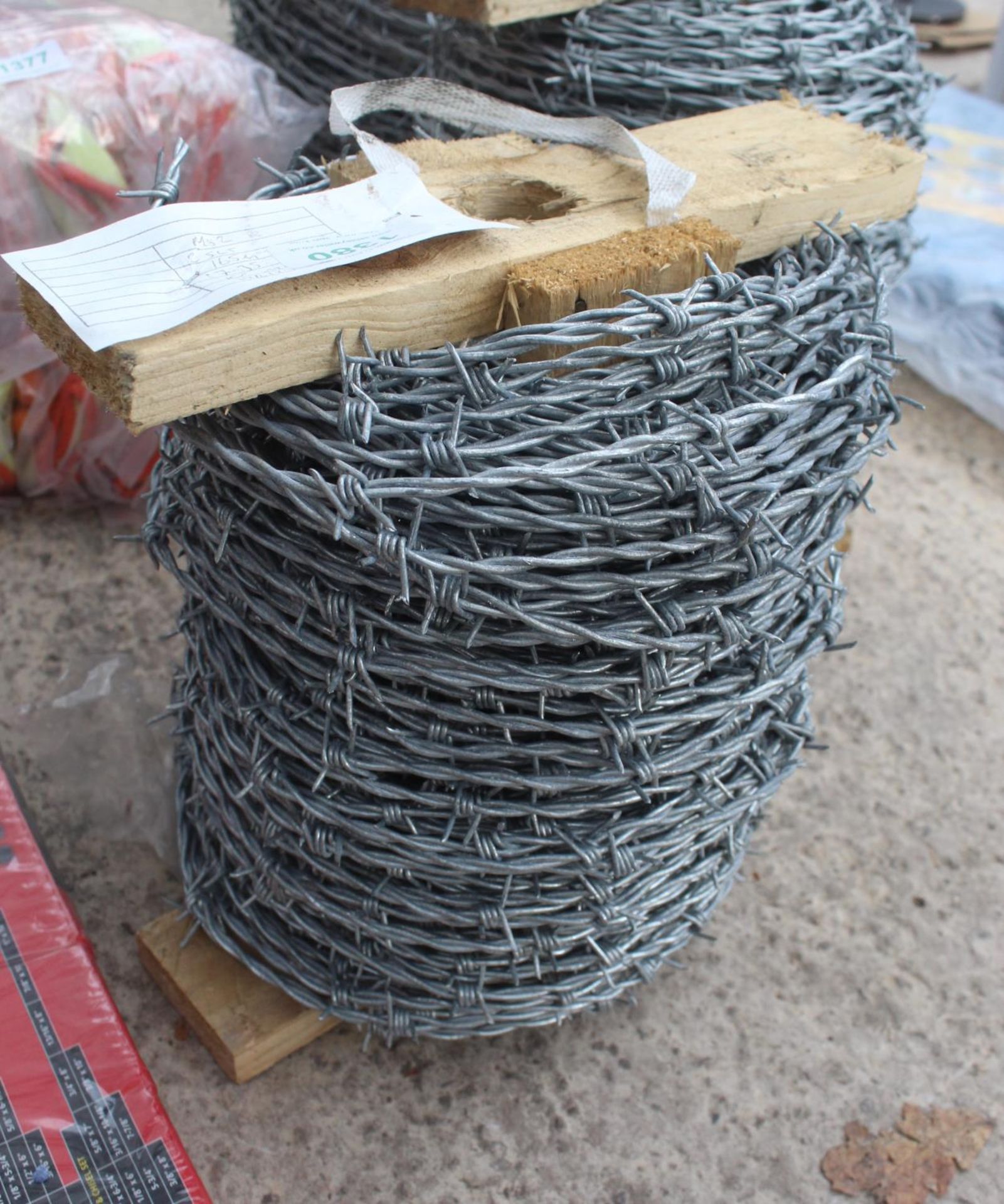 ROLL OF BARBED WIRE + VAT