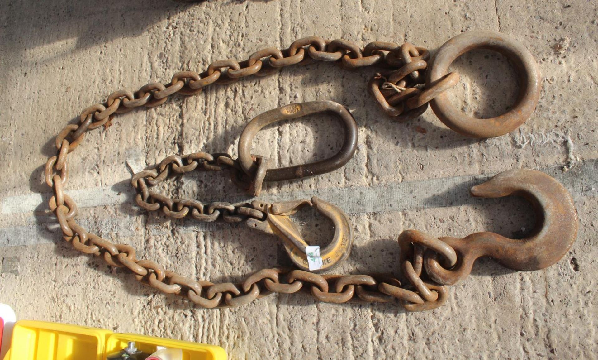 TWO TOW CHAINS - NO VAT