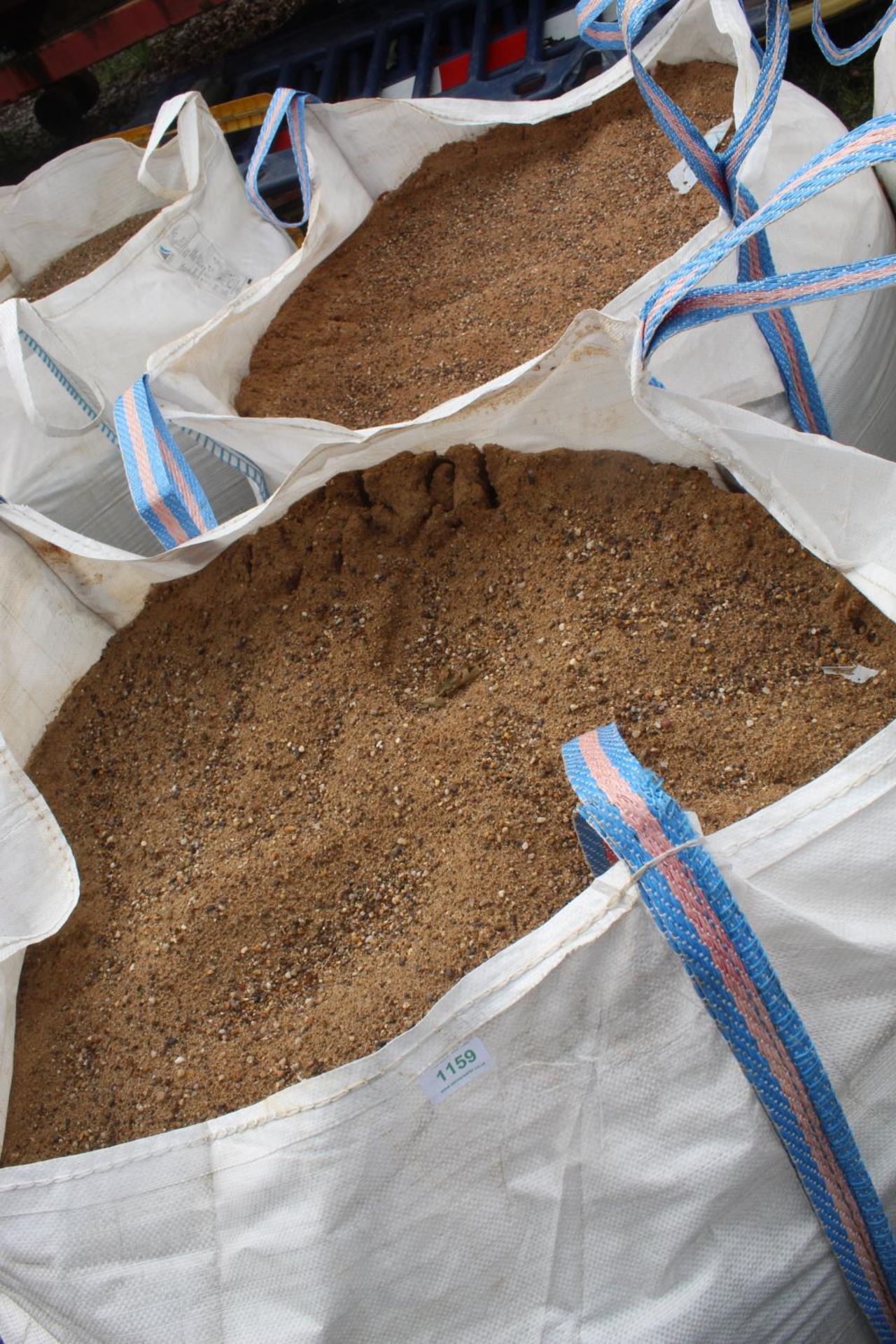 2 TOTES OF GRIT SAND NO VAT