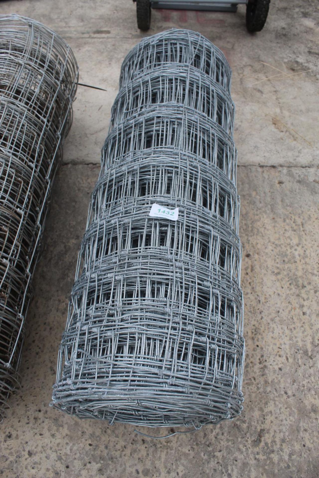 A ROLL OF STOCK FENCING APPROX 50M + VAT