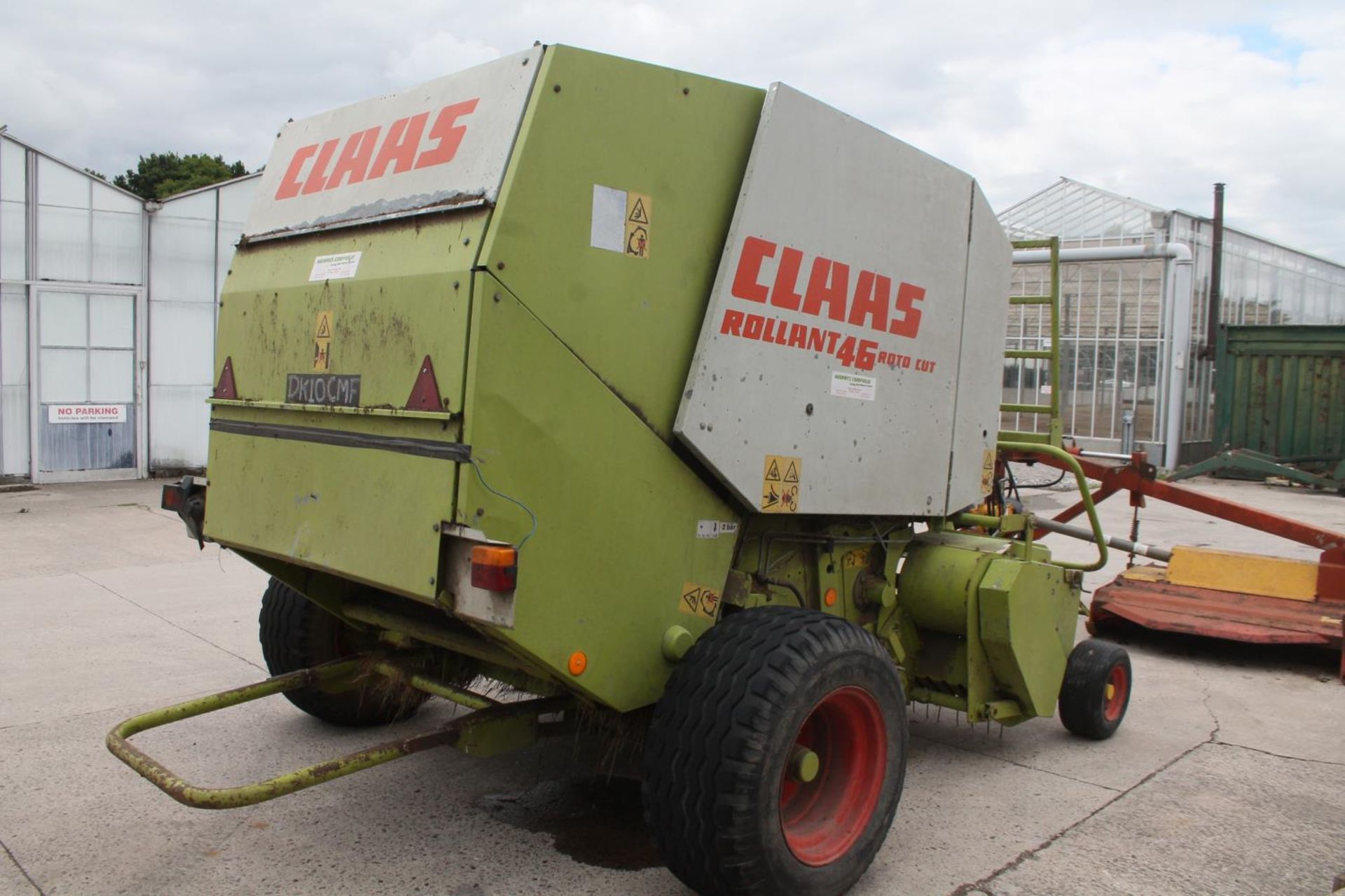 CLASS ROLLANT 46 ROTOCUT ROUND BALER WITH PTO IN WORKING OEDER + VAT - Image 4 of 4