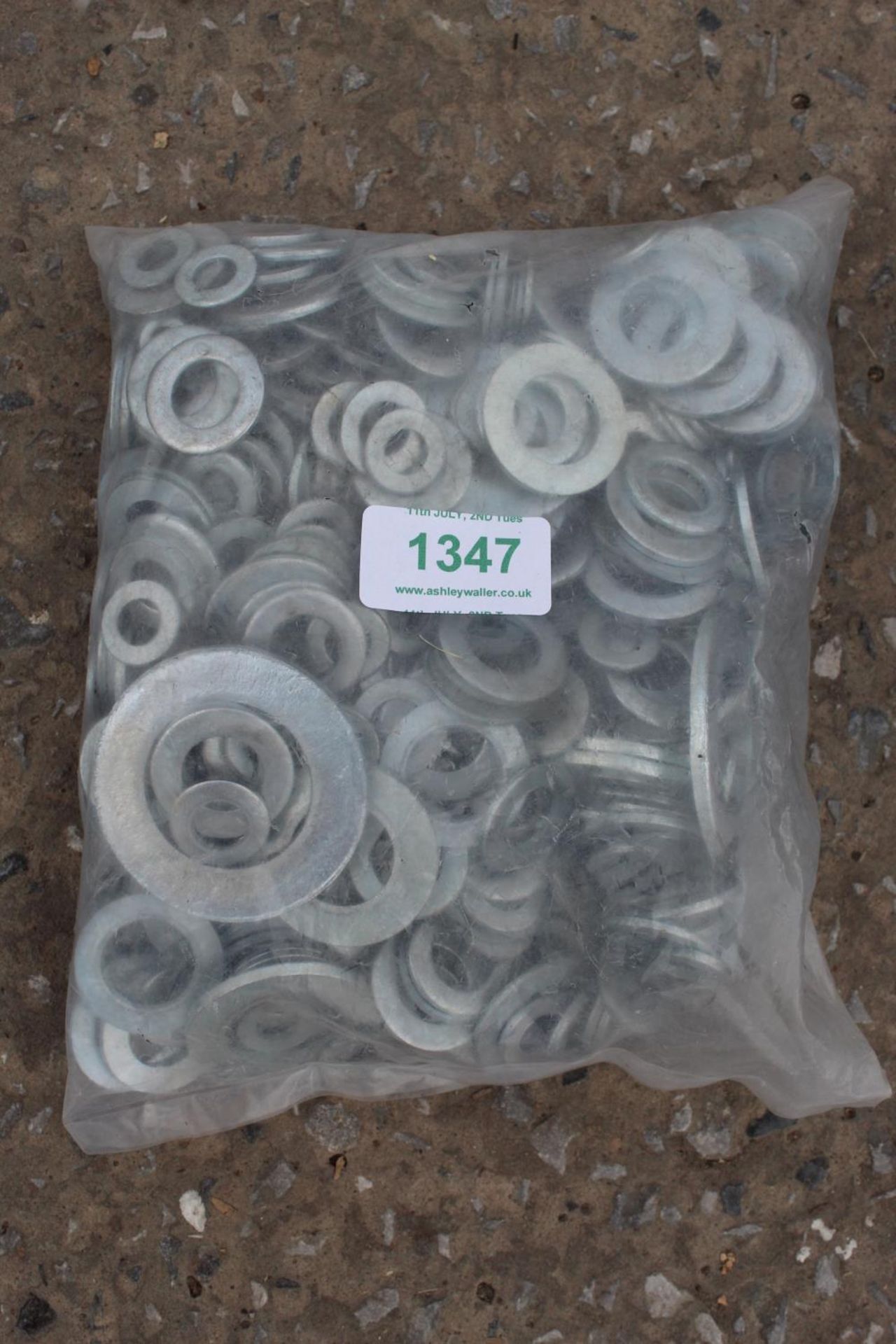 BAG OF MIXED WASHERS + VAT