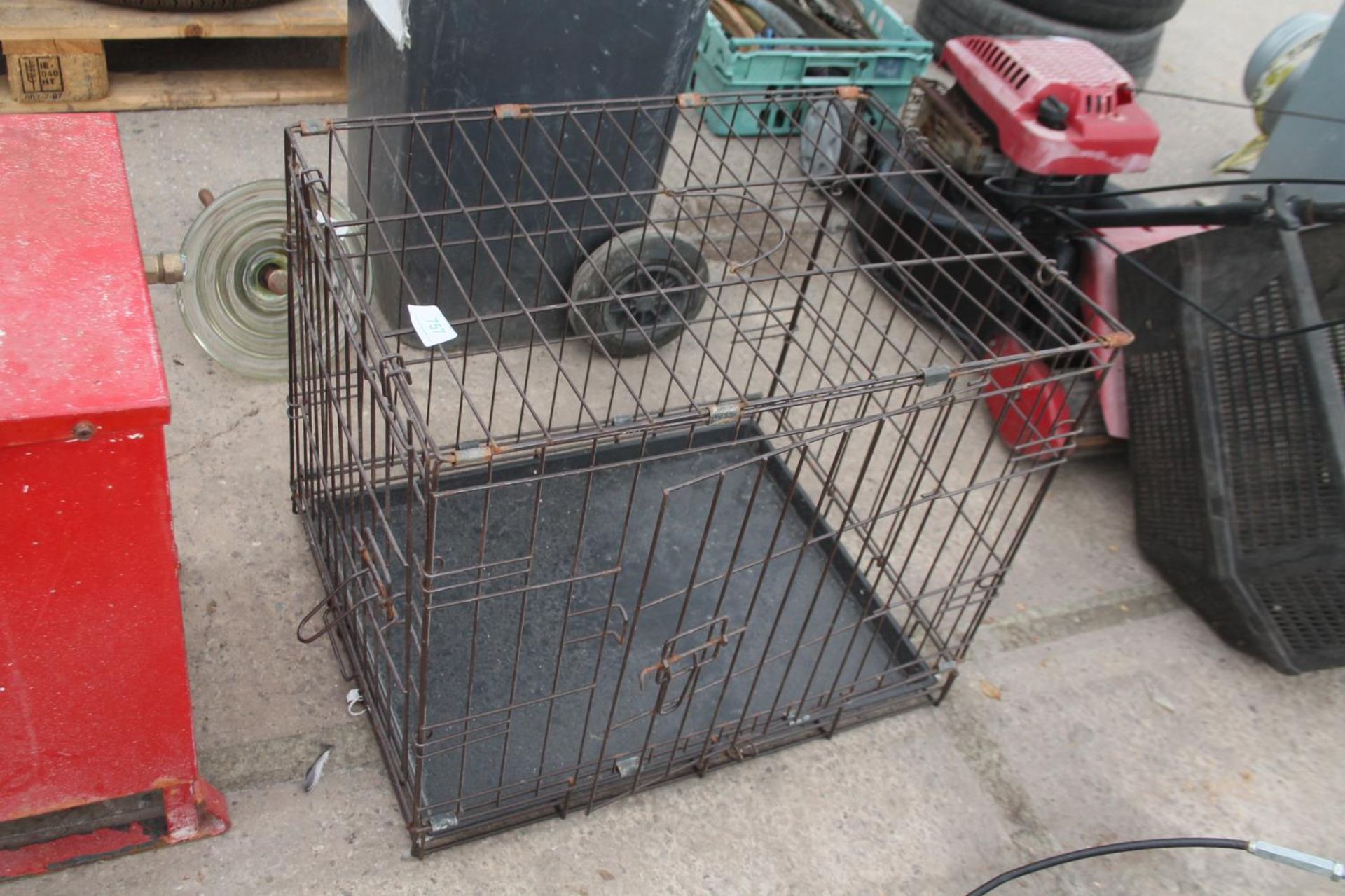 DOG CAGE NO VAT