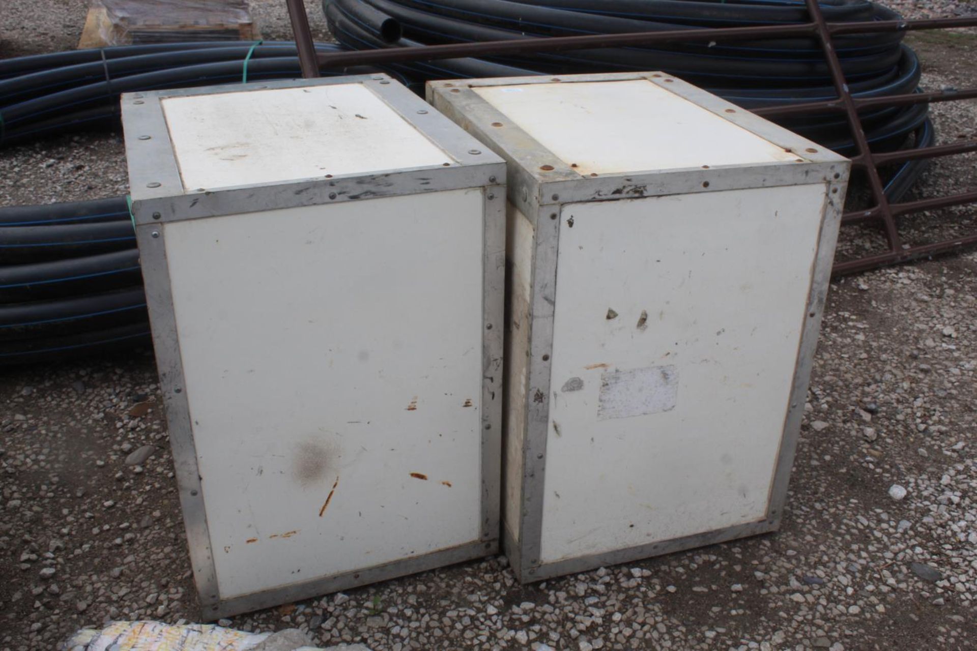 2 STORAGE BOXES NO VAT - Image 2 of 2