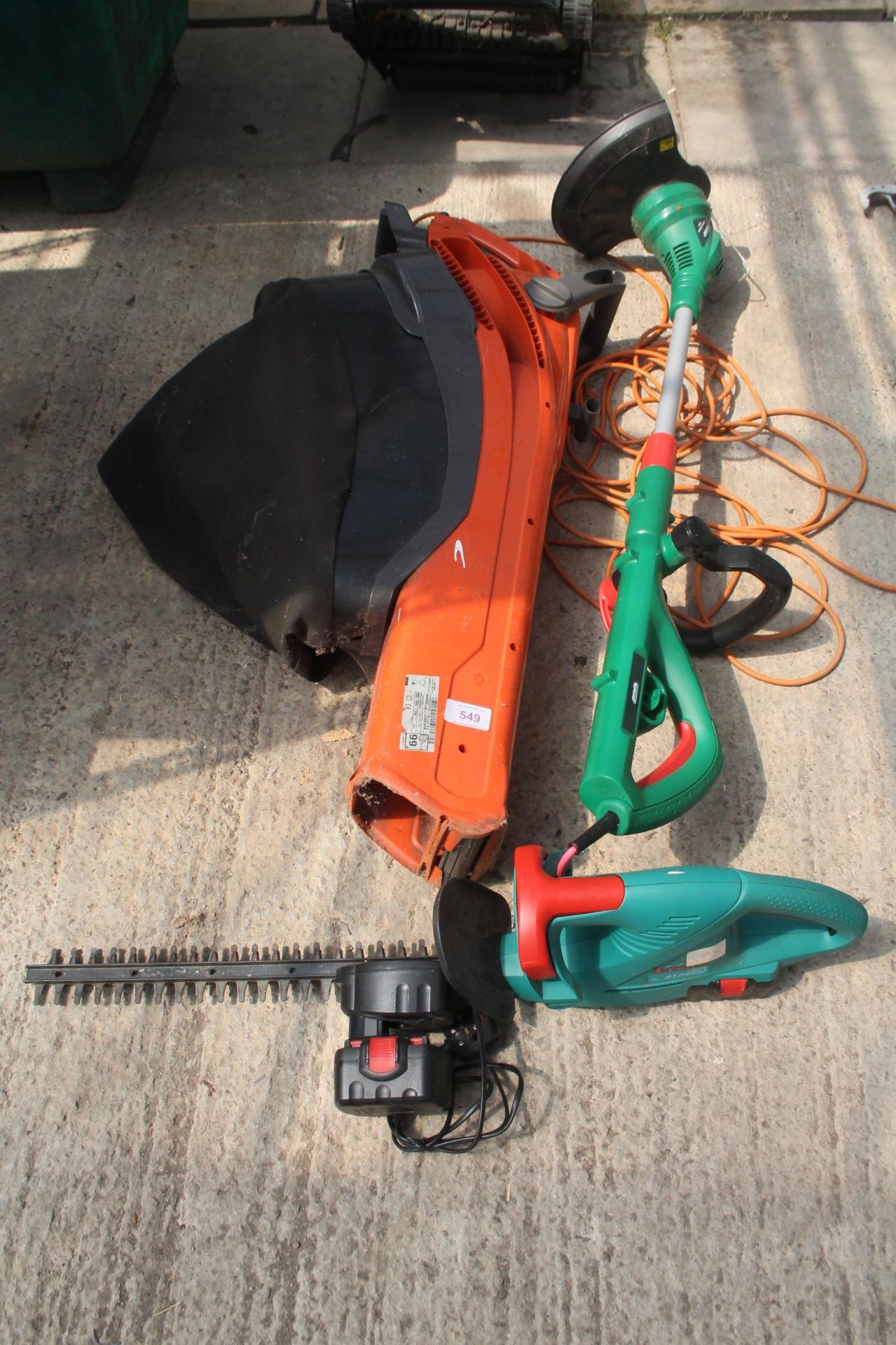 BLOWER AND HEDGECUTTER NO VAT