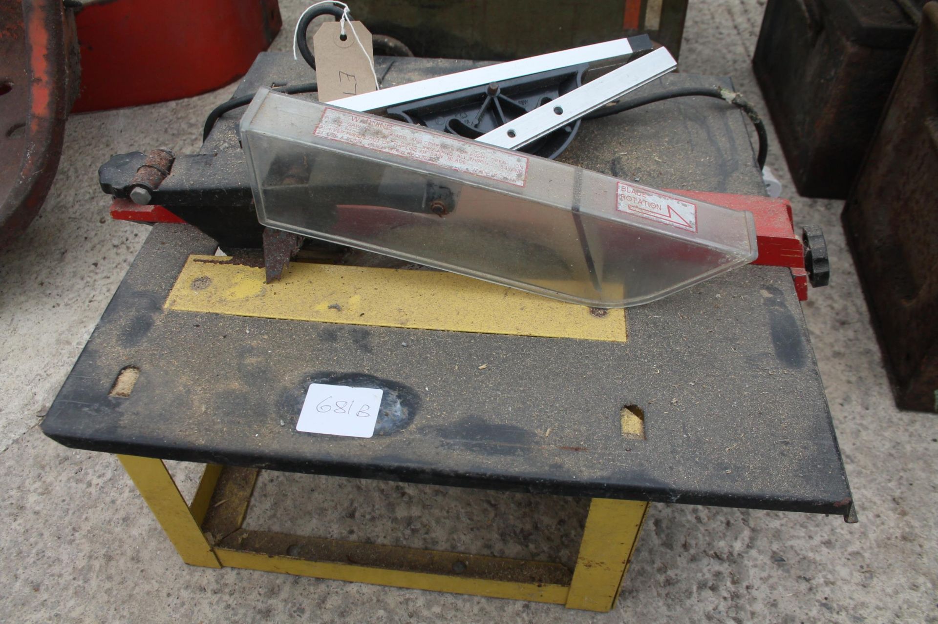 8" TABLE SAW DIRECT DRIVE ELECTRIC NO VAT - Image 2 of 2