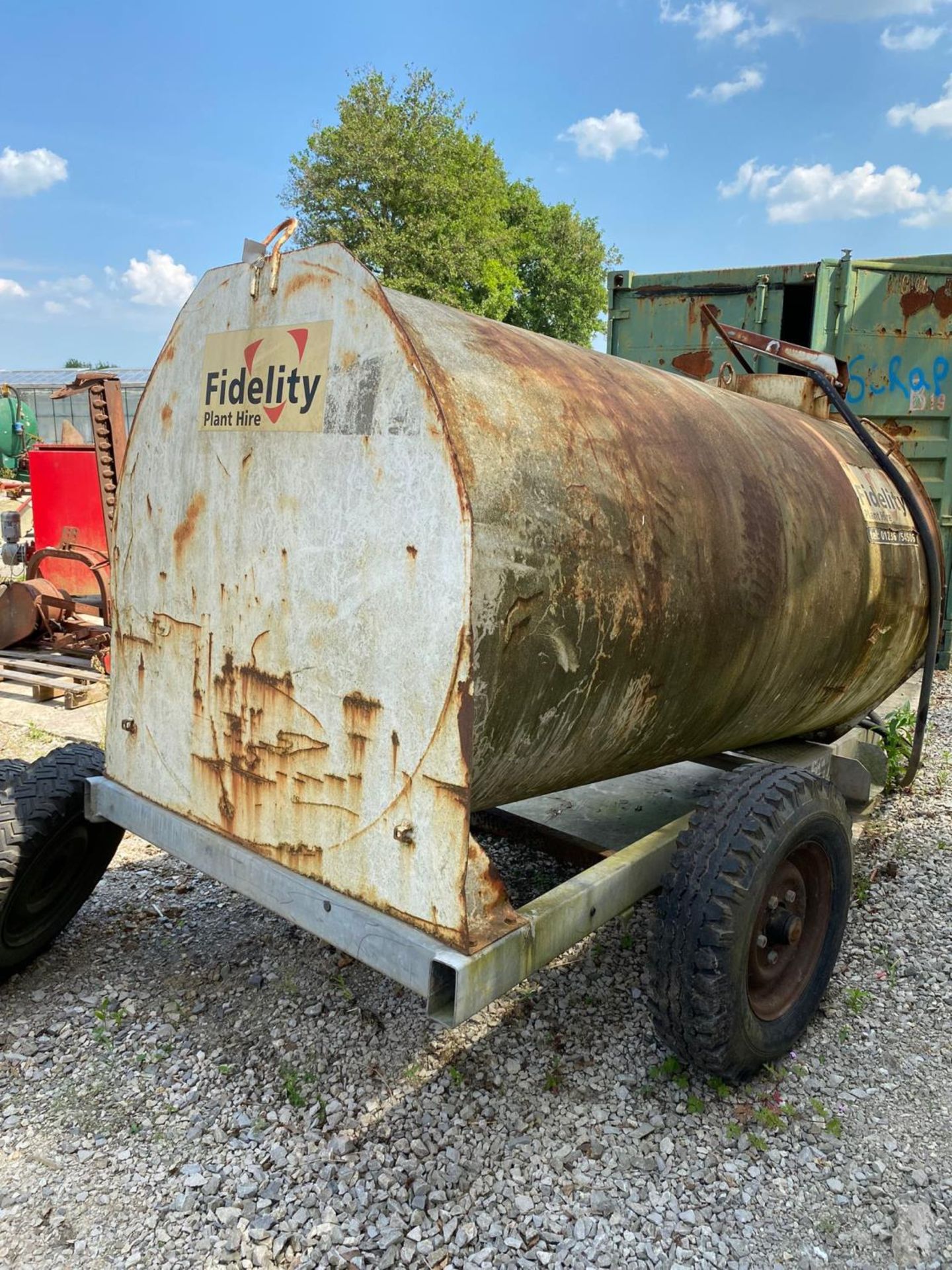 FIDELITY WATER BOWSER NO VAT - Image 2 of 3