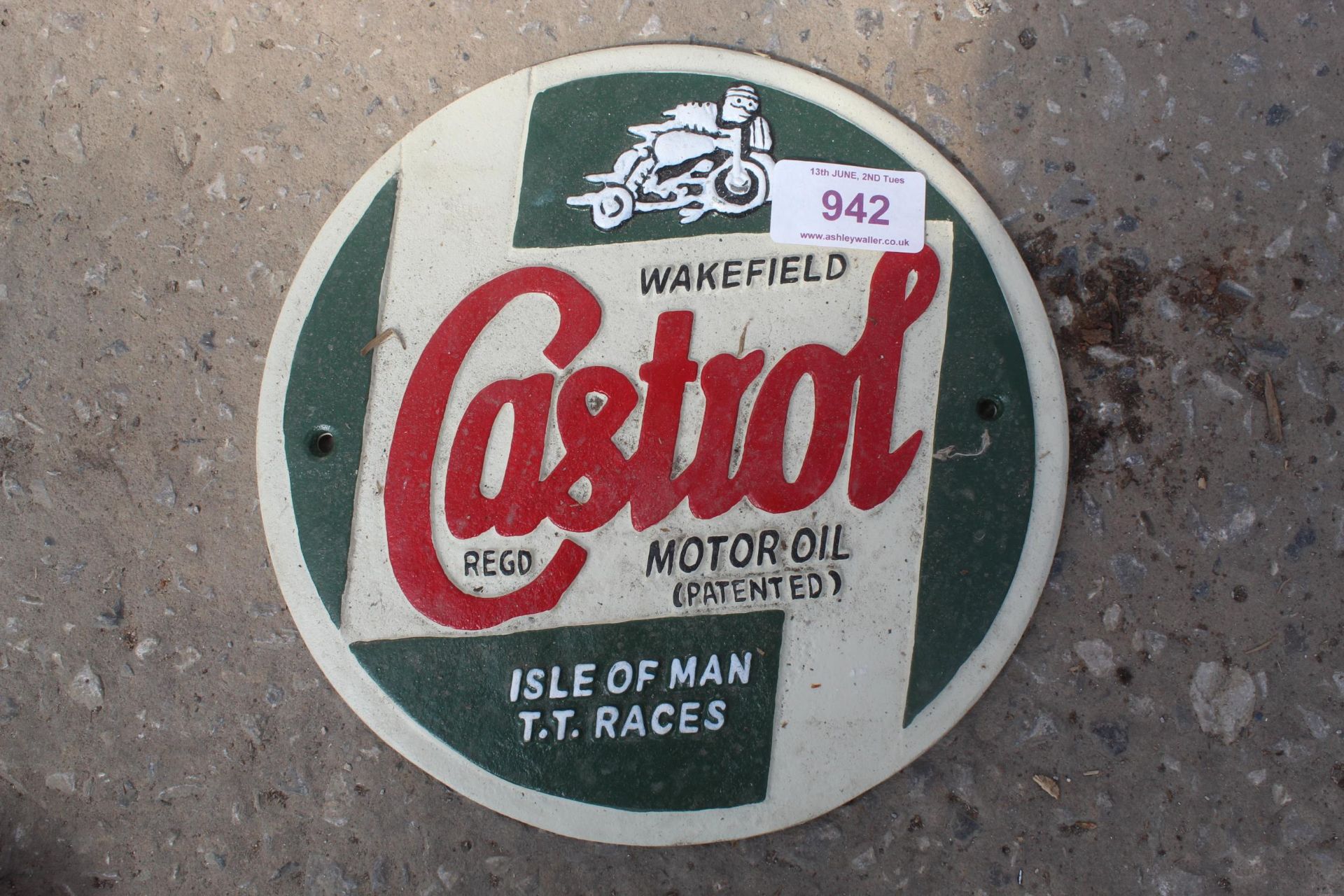 CASTROL SIGN + VAT