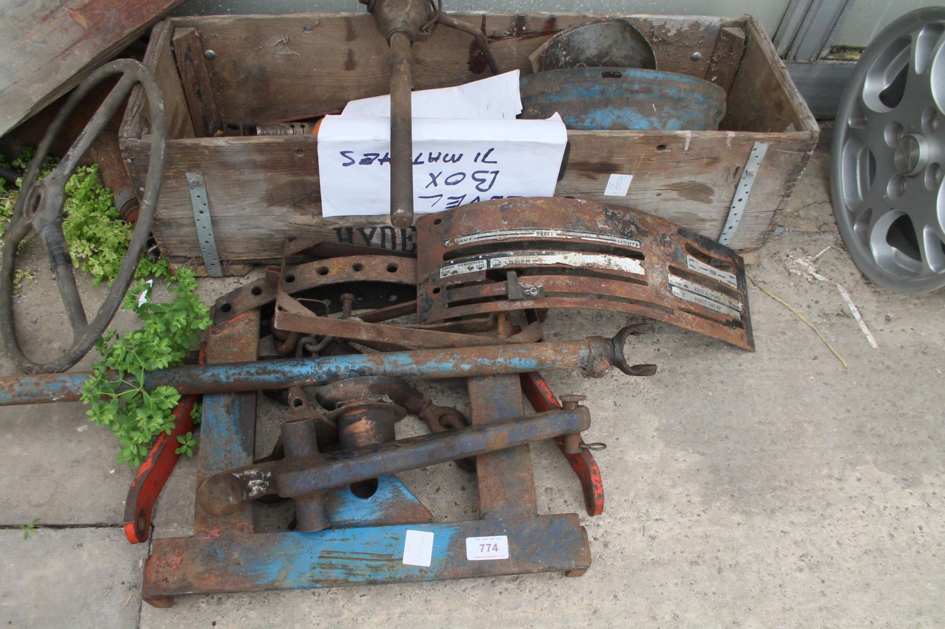 FERGI SPARES IN BOX, NUFFIELD SPARES, FORDSON SPARES NO VAT