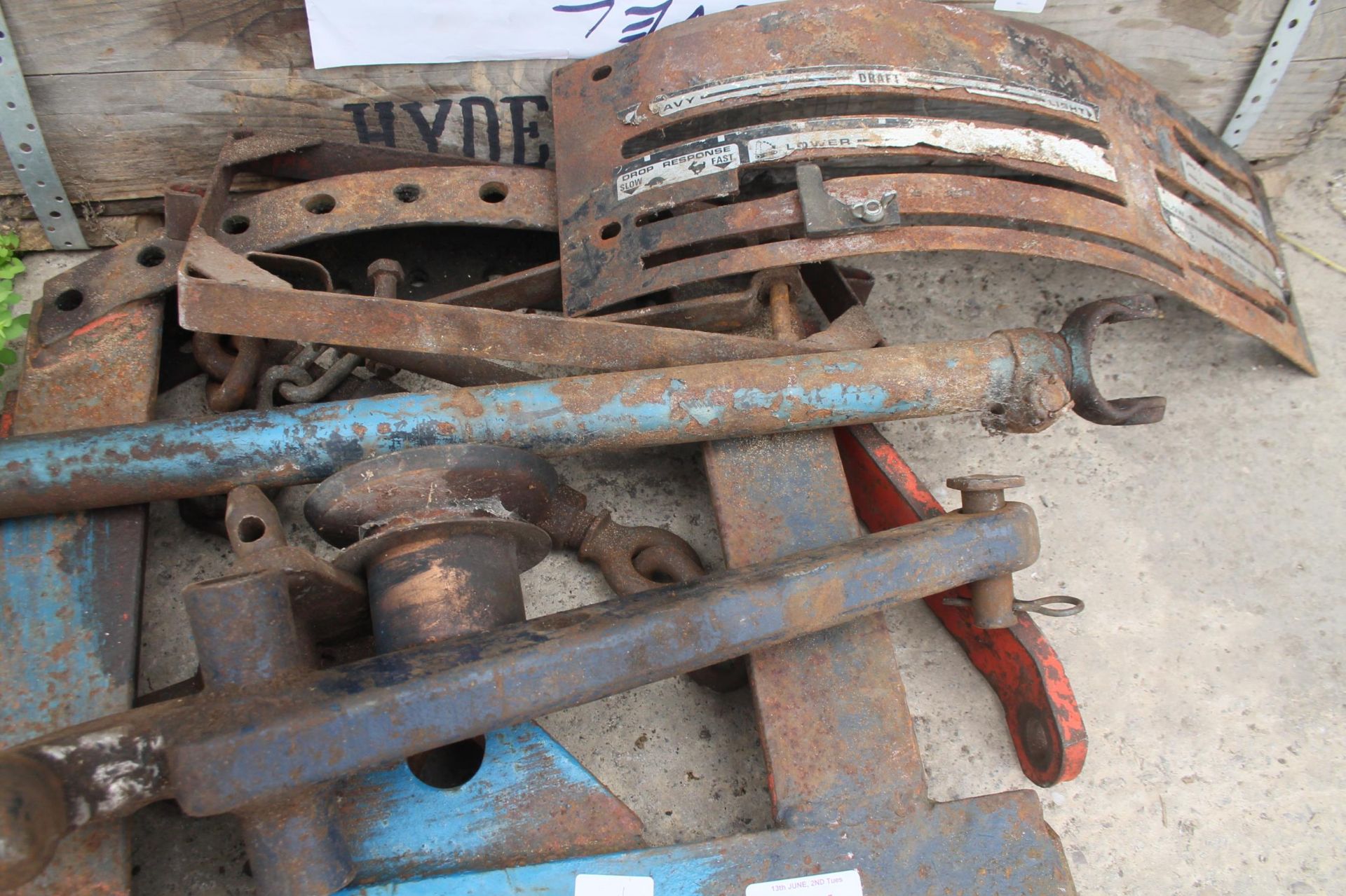 FERGI SPARES IN BOX, NUFFIELD SPARES, FORDSON SPARES NO VAT - Image 2 of 3