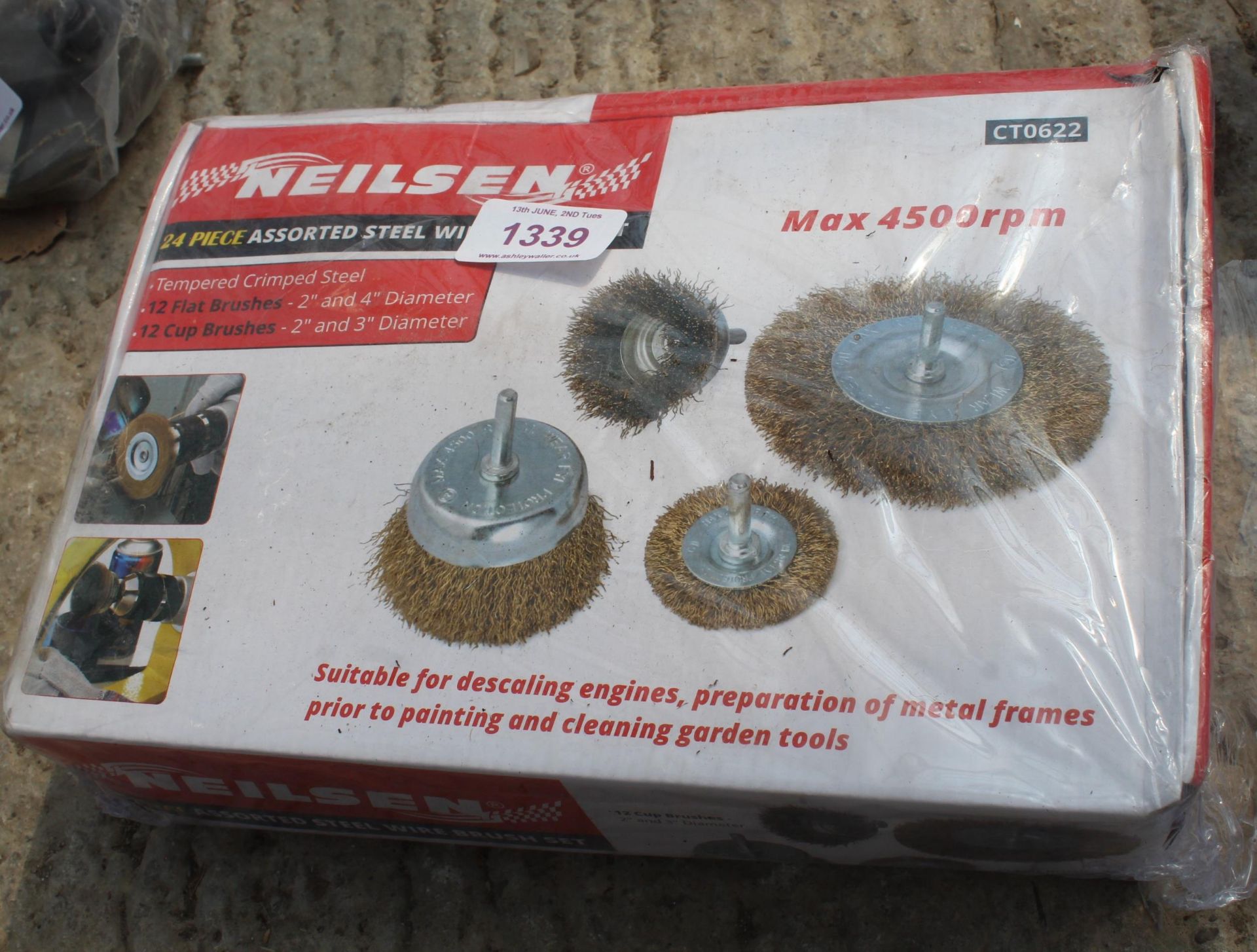WIRE BRUSHES (24 IN A BOX) + VAT