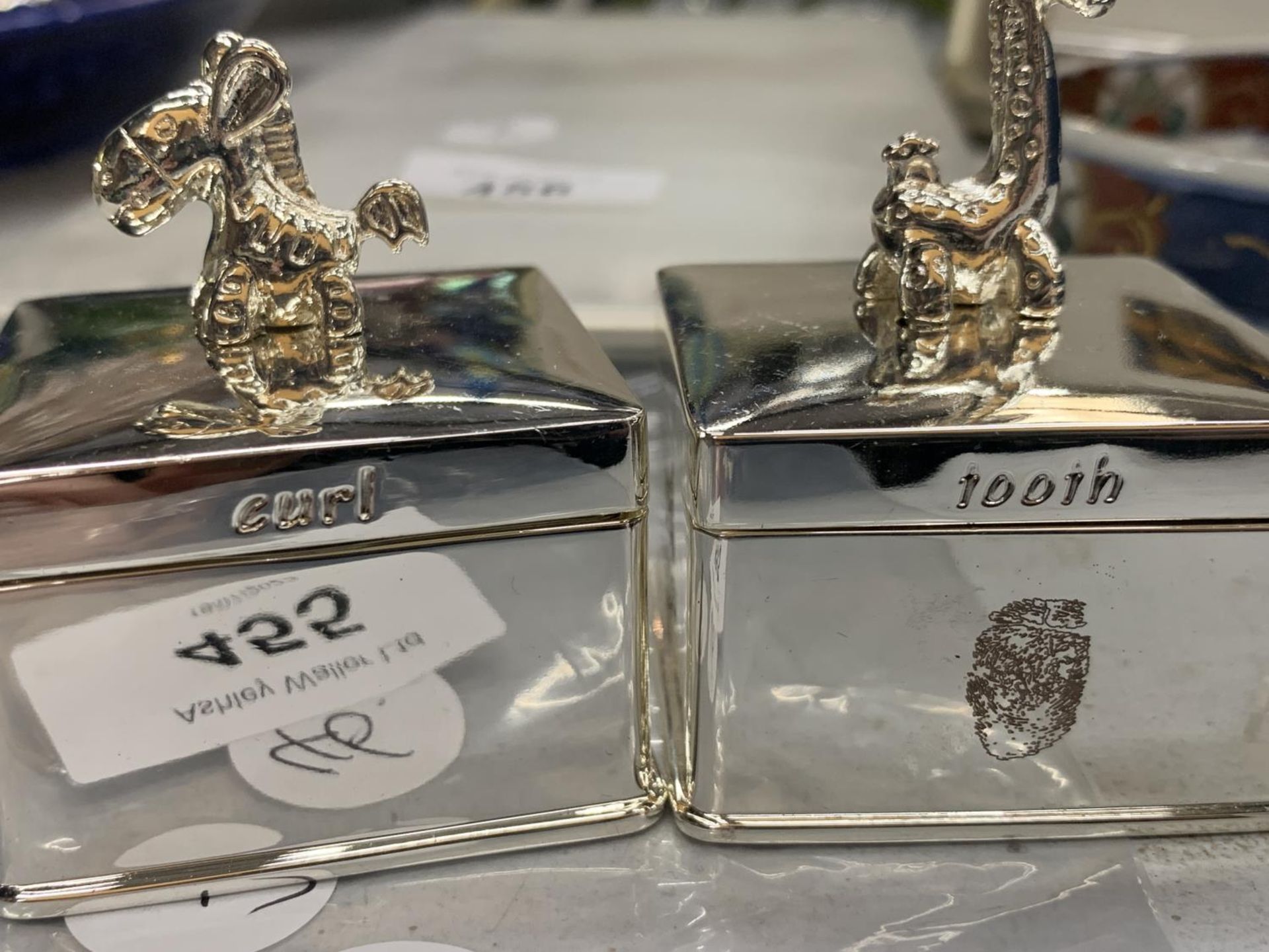 TWO CHRISTENING BOXES - Image 3 of 4
