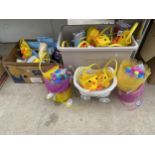 A LARGE ASSORTMENT OF CHILDRENS EASTER ITEMS