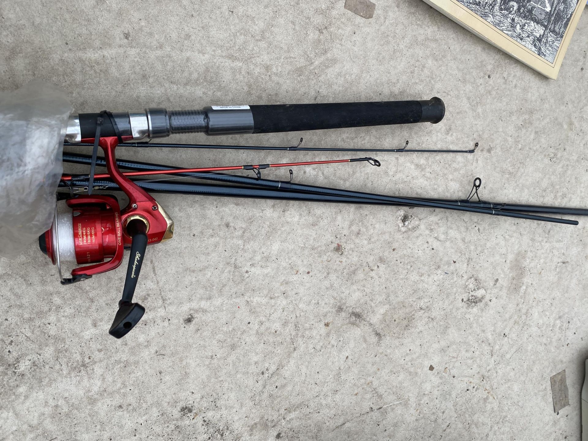 A FIREBIRD FISHING ROD WITH REEL - Image 2 of 2