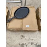 APPROXIMATELY 10 CAST IRON SKILLET PANS