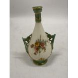 A ROYAL WORCESTER HAND PAINTED BUD VASE HEIGHT 11.5CM