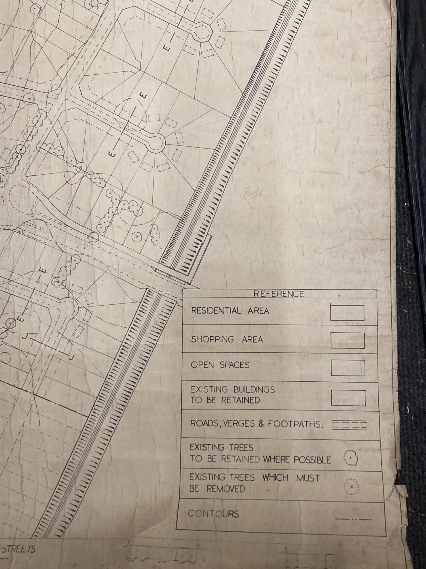 TWO OLD DEVELOPMENT PLANS RELATING TO TYTHERINGTON PARK MACCLESFIELD CHESHIRE BOTH NUMBERED 2A - Image 4 of 4