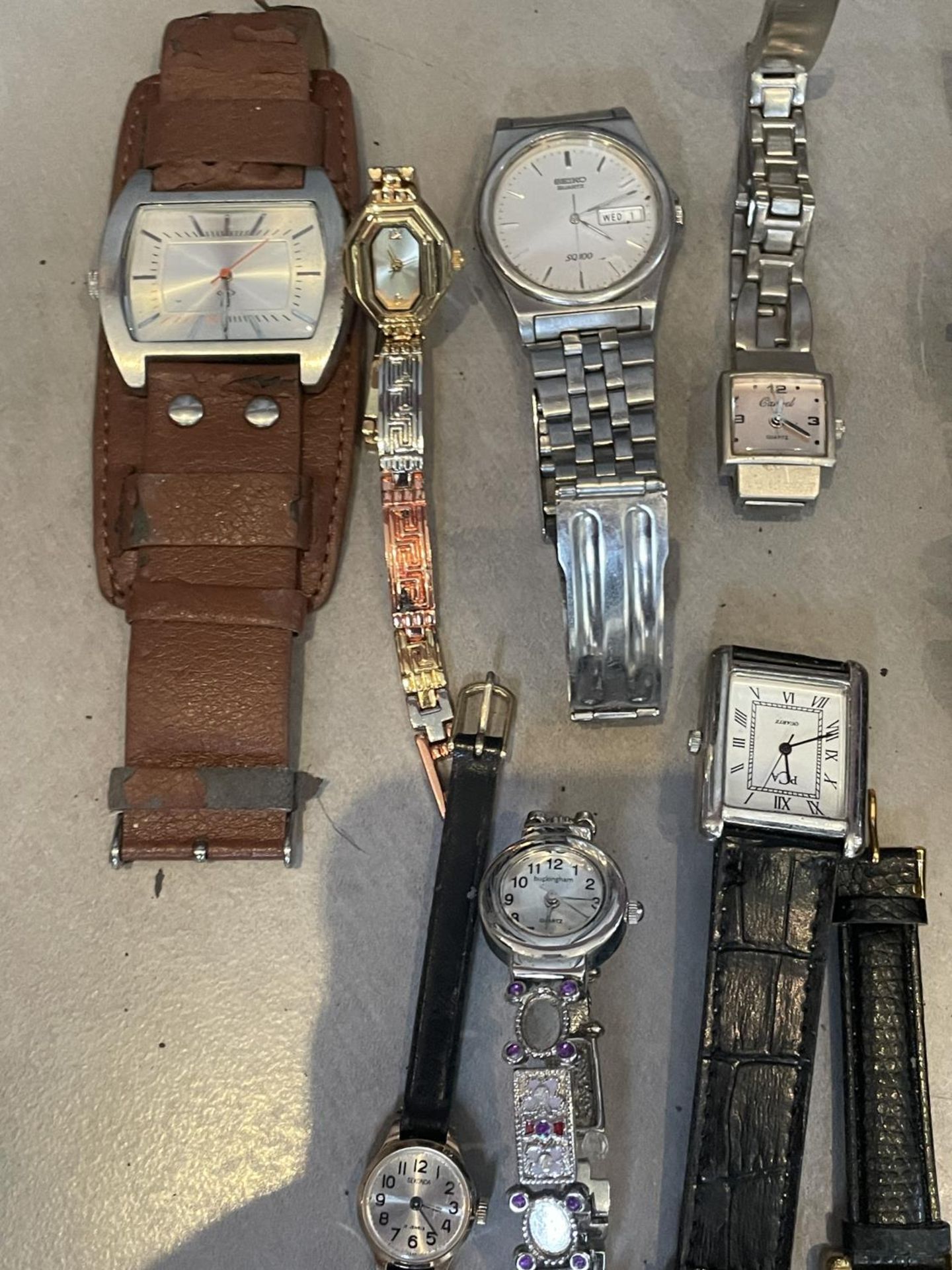 SIXTEEN VARIOUS WRIST WATCHES TO INCLUDE LIMIT, NEXT, SEIKO, PTA ETC - Bild 2 aus 5