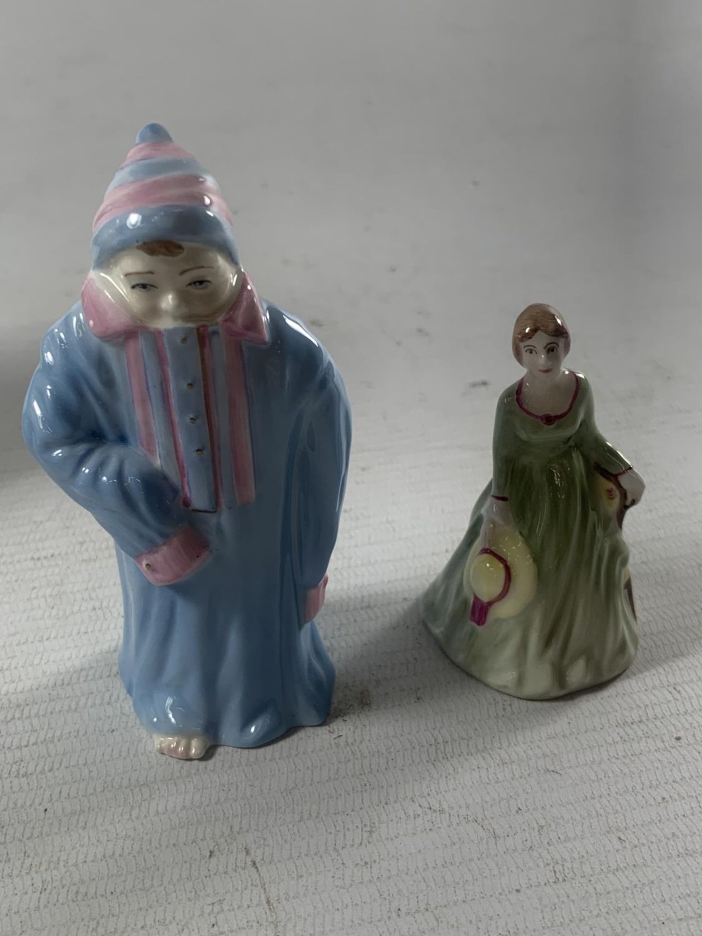 THREE FIGURES TO INCLUDE A ROYAL DOULTON GERALDINE, A V PEERS EVA AND TODDIE - Image 2 of 5