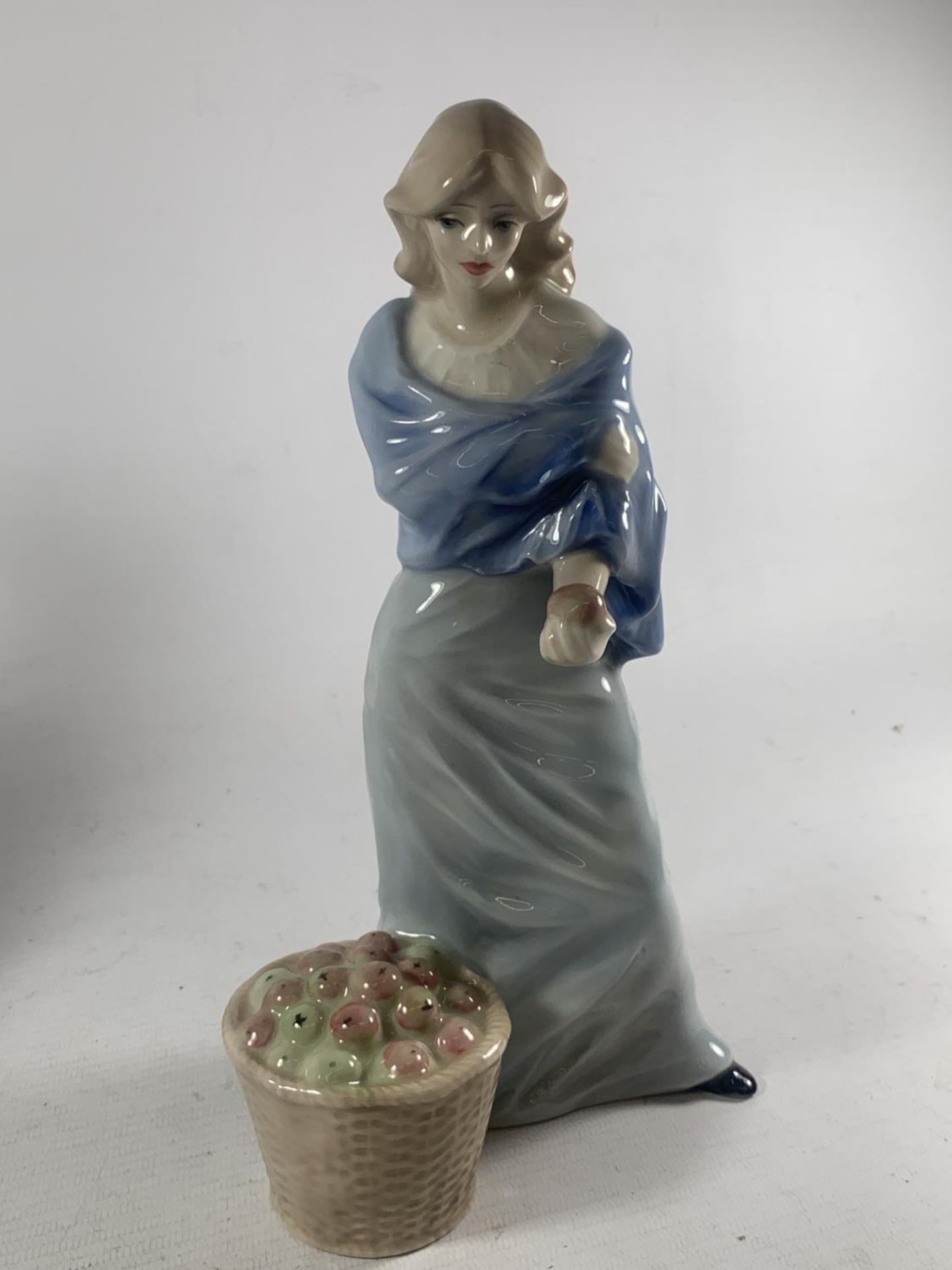 TWO ROYAL DOULTONFIGURES TO INCLUDE REFELCTIONS HARVEST TIME AND ADRIENNE - Image 2 of 5