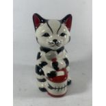 A LORNA BAILEY HAND PAINTED AND SIGNED TUNA CAT