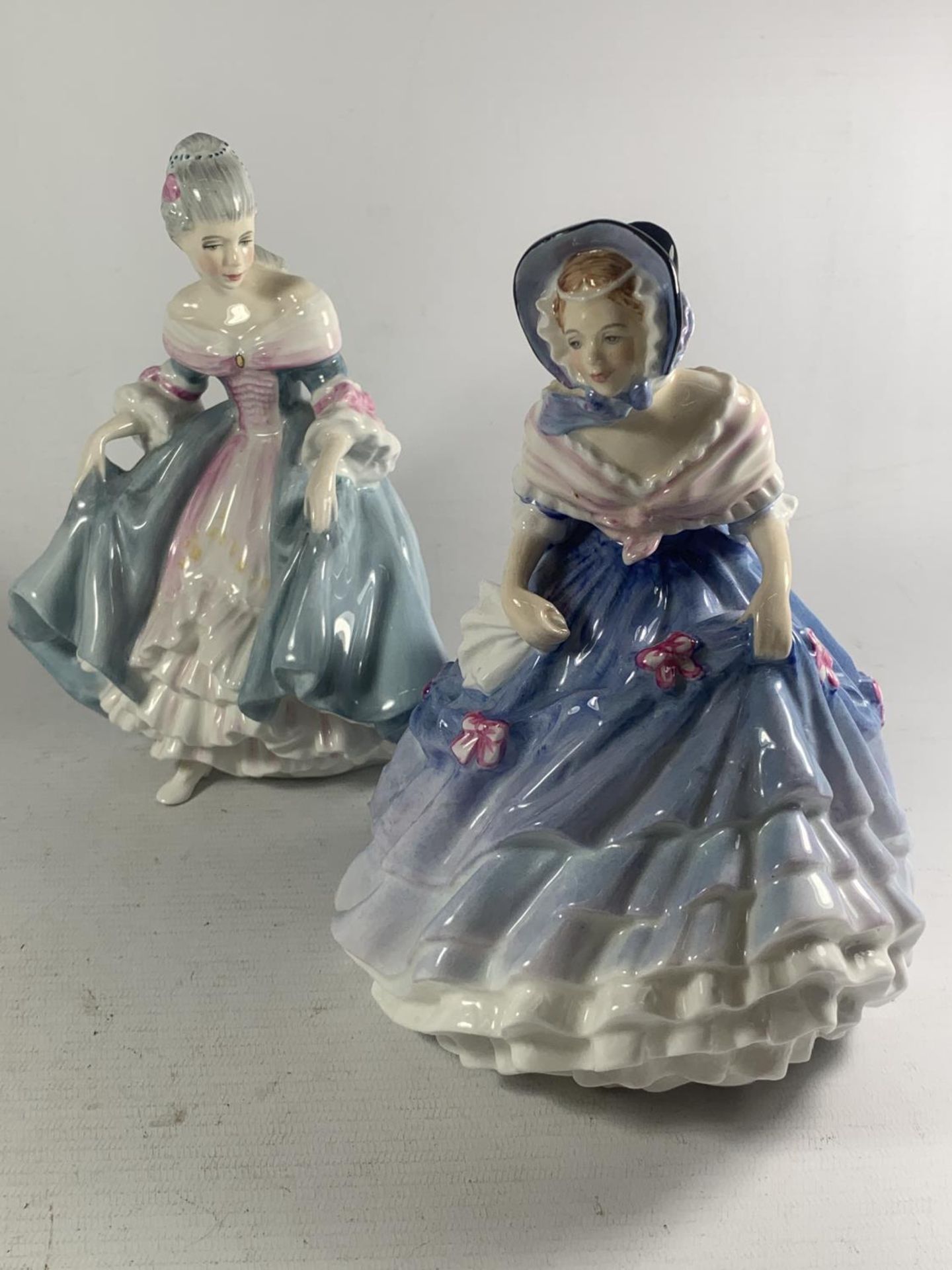 TWO ROYAL DOULTON FIGURES SOUTHERN BELLE AND ALICE