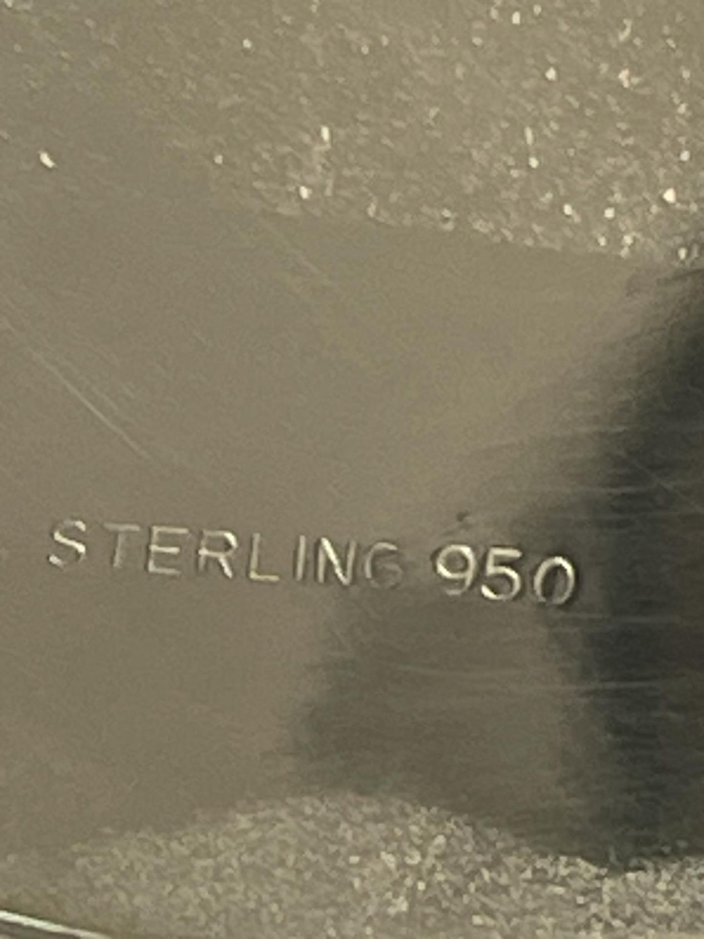 A MARKED STERLING 950 COMPACT GROSS WEIGHT 89.9 GRAMS - Bild 4 aus 5