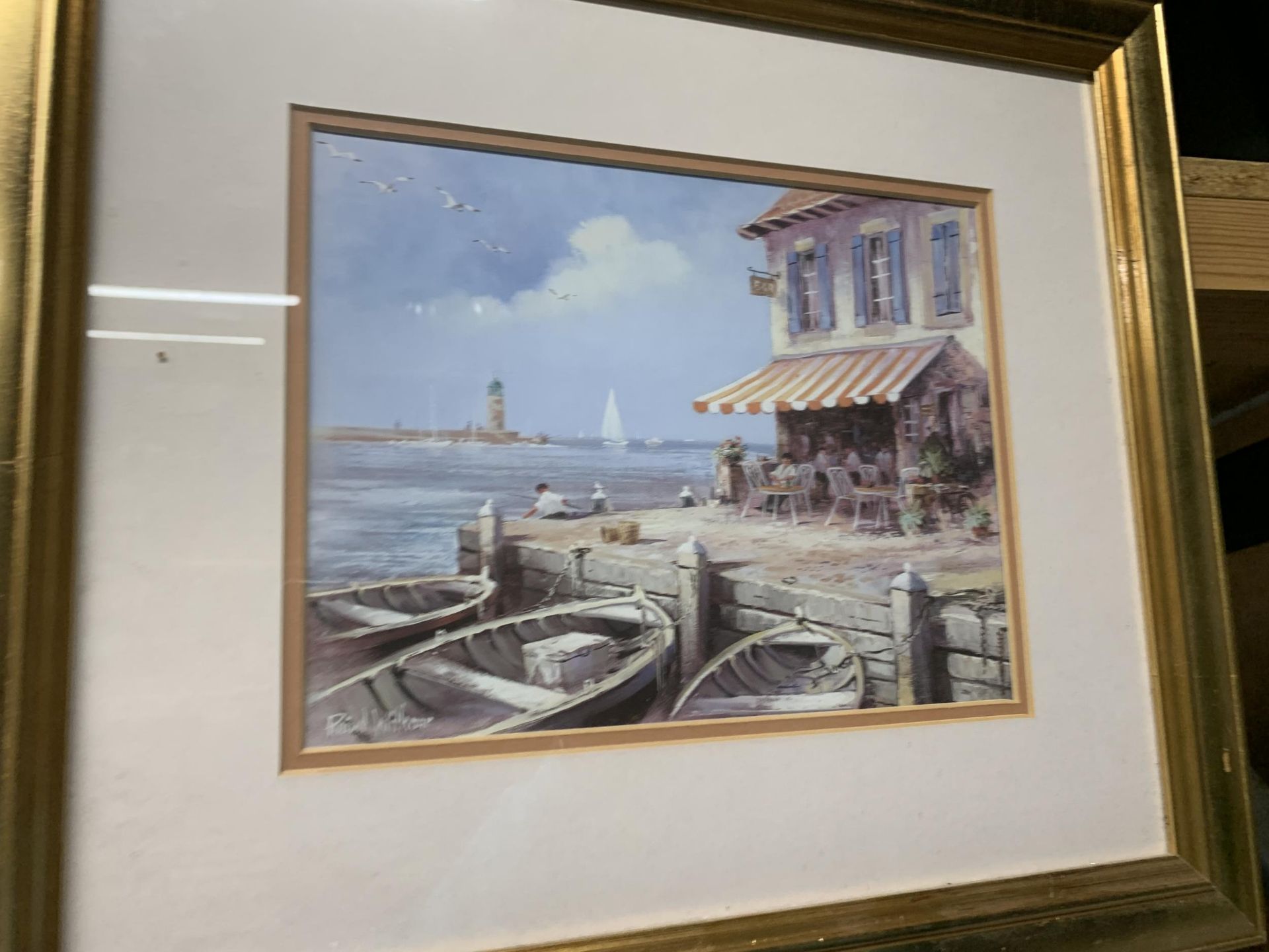 A GROUP OF THREE GILT FRAMED PRINTS - Image 3 of 5