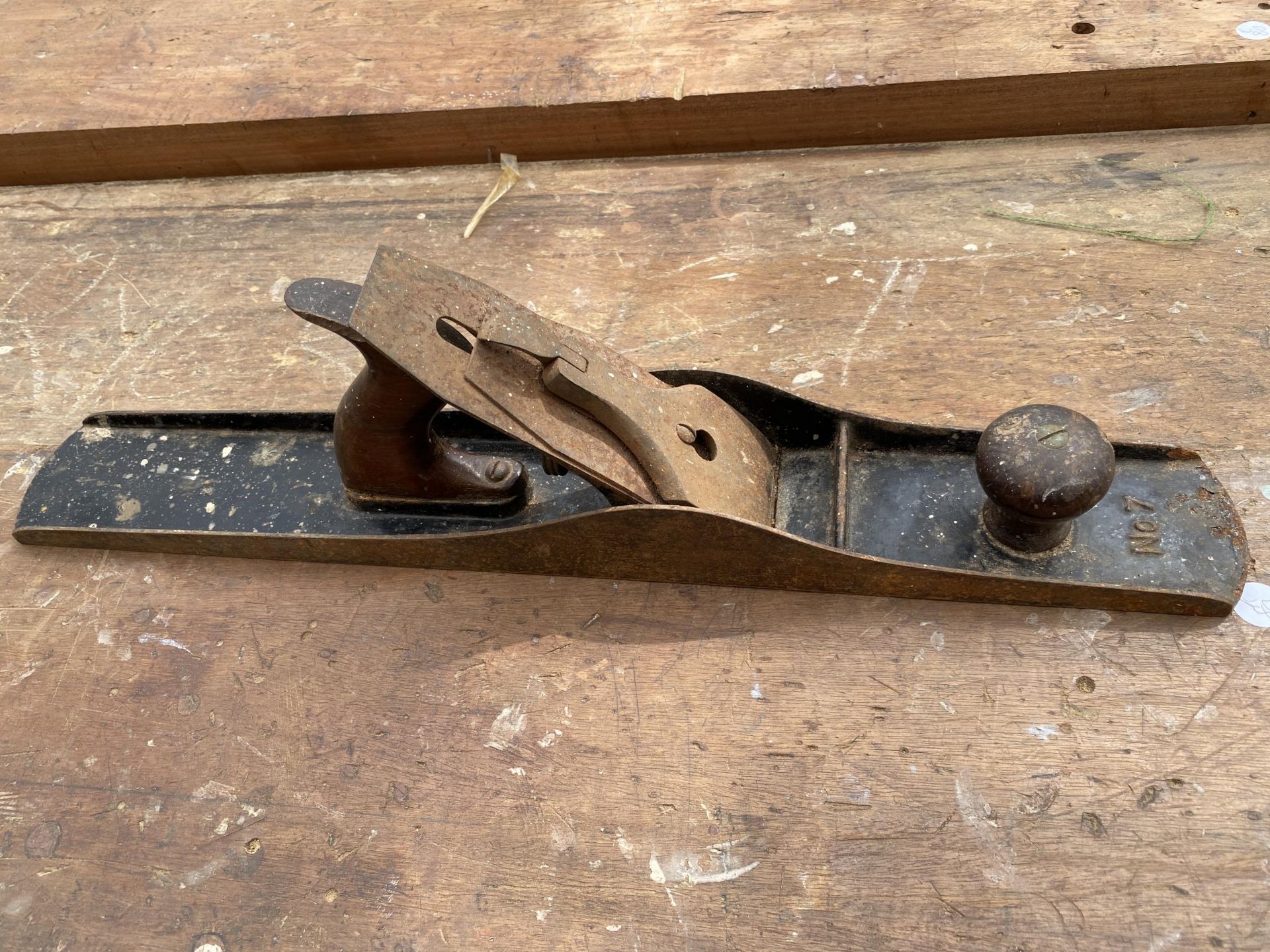 A LARGE STANLEY NO.7 WOOD PLANE