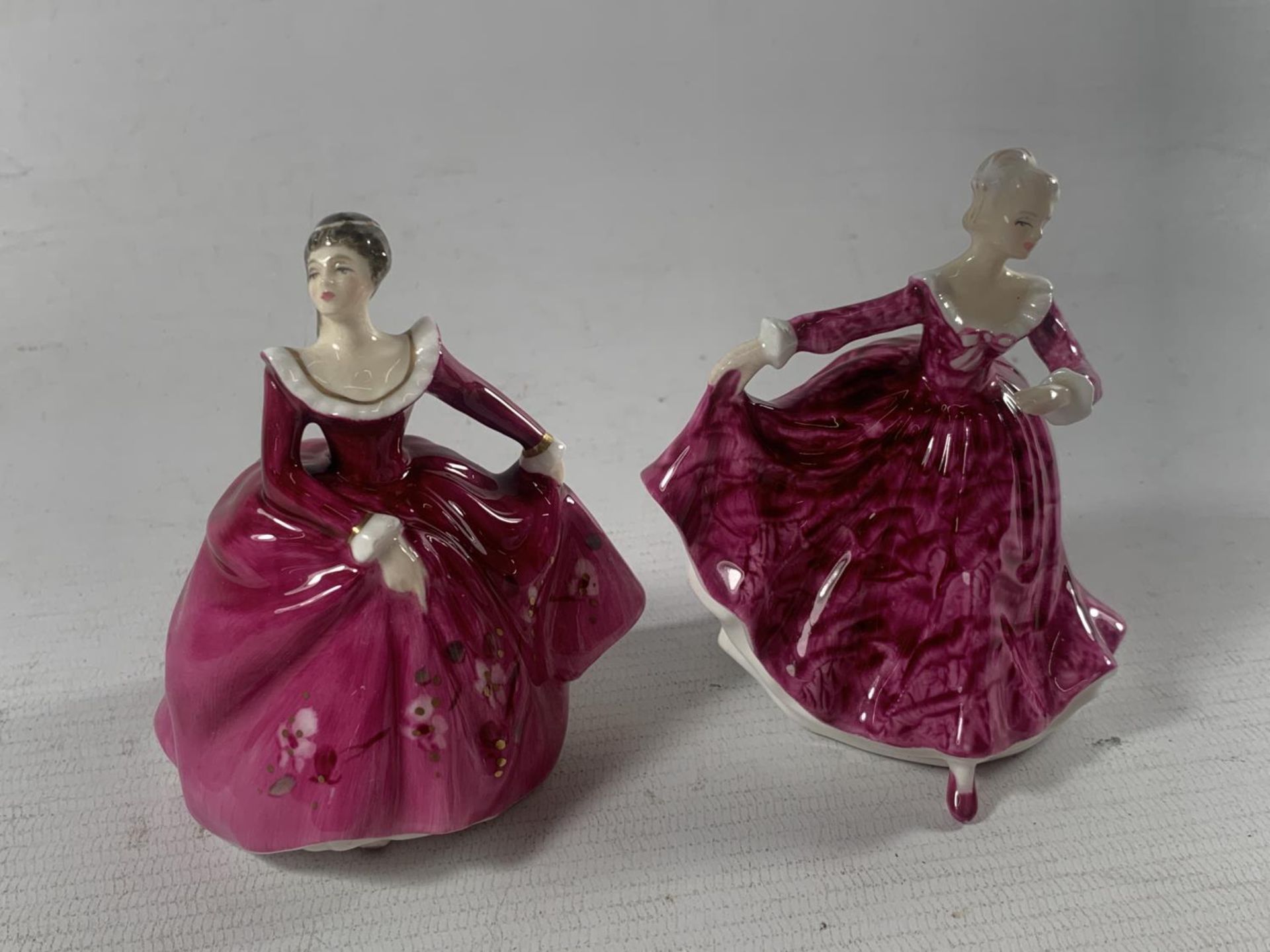 FOUR ROYAL DOULTON FIGURES TO INCLUDE KAREN, FRAGRANCE, KIRSTY, AND NINETTE - Image 2 of 5