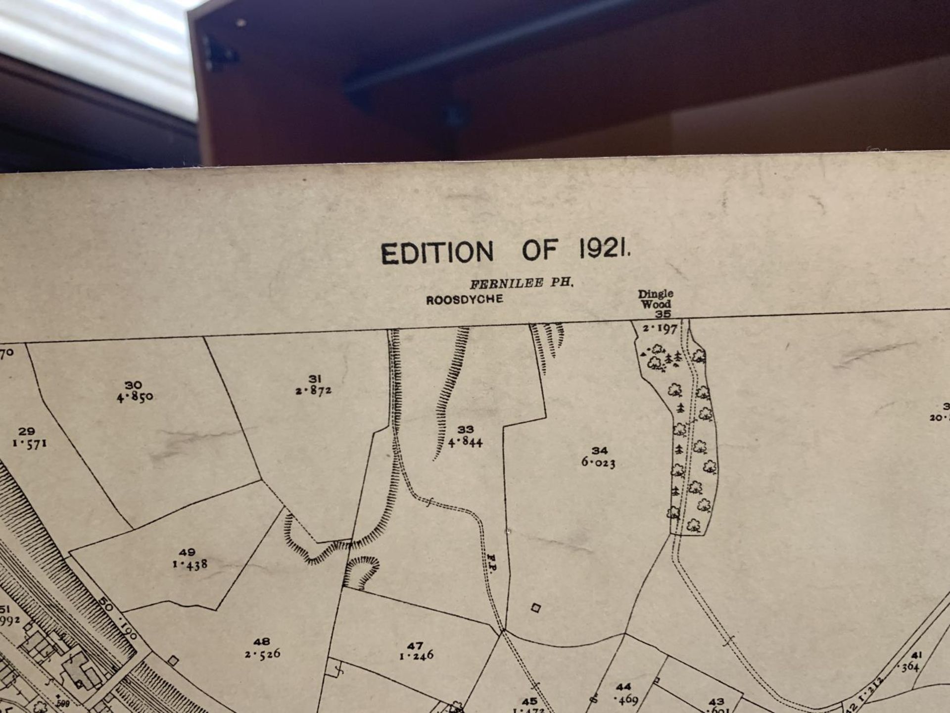 AN ANTIQUARAIN ORDNANCE SURVEY 1921 MAP OF HORWICH END, A 1910 EDITION OF STRETFORD DIVISON, - Image 8 of 10