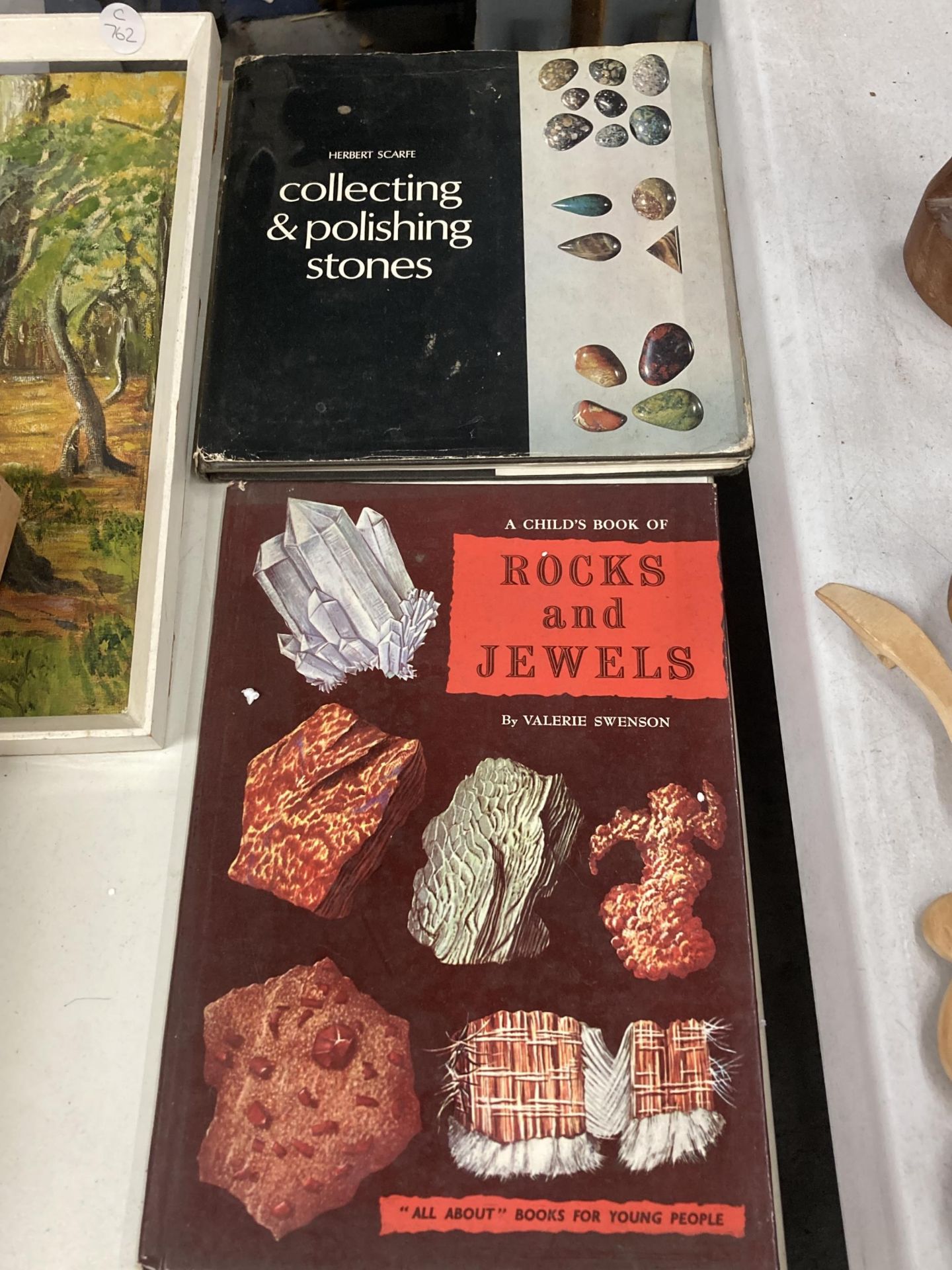 SIX BOOKS ON ROCKS AND JEWELS INCLUDING TWO CARDS OF UNCUT GEMS FROM SRI LANKA - Image 4 of 4