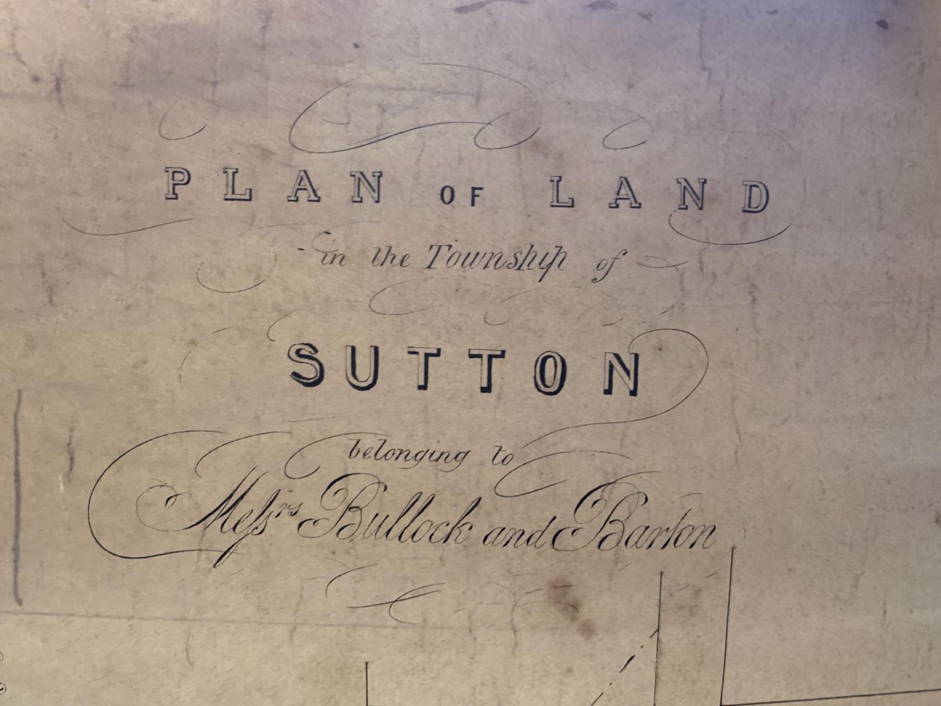 A VINTAGE BUTLEY PARK ESTATE LONGITUDINAL SECTION OF LINE OF ROAD AND SOIL SEWER. GLOUCESTER ROAD - Image 6 of 8