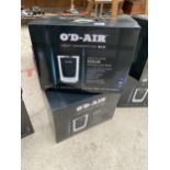 TWO BOXED O'D-AIR AIR PURIFIERS