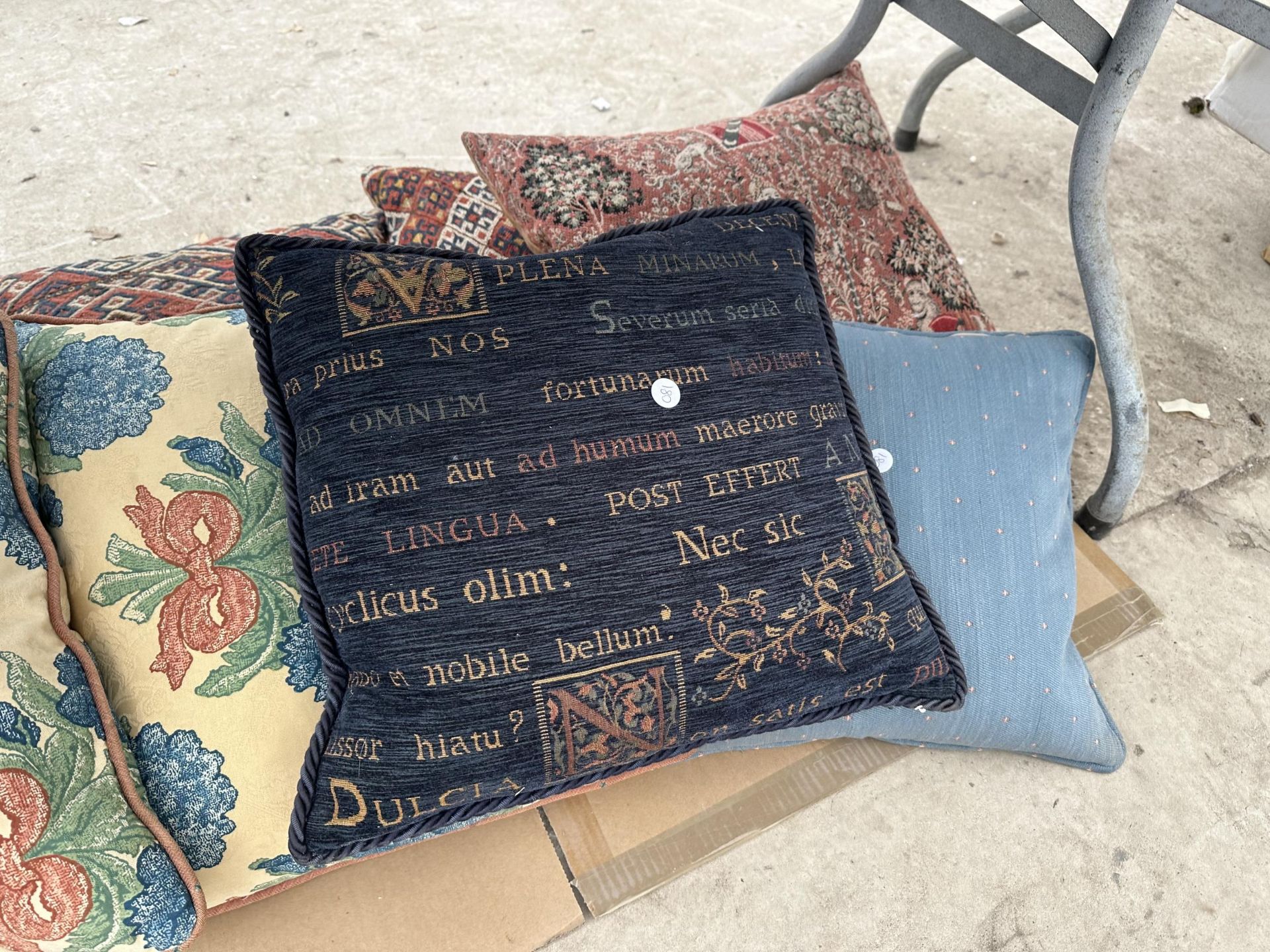 AN ASSORTMENT OF SCATTER CUSHIONS - Image 2 of 3