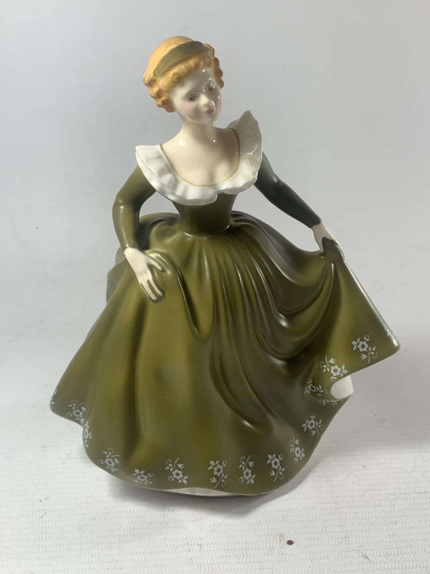 THREE FIGURES TO INCLUDE A ROYAL DOULTON GERALDINE, A V PEERS EVA AND TODDIE - Image 3 of 5