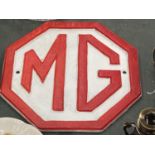 A CAST MG SIGN