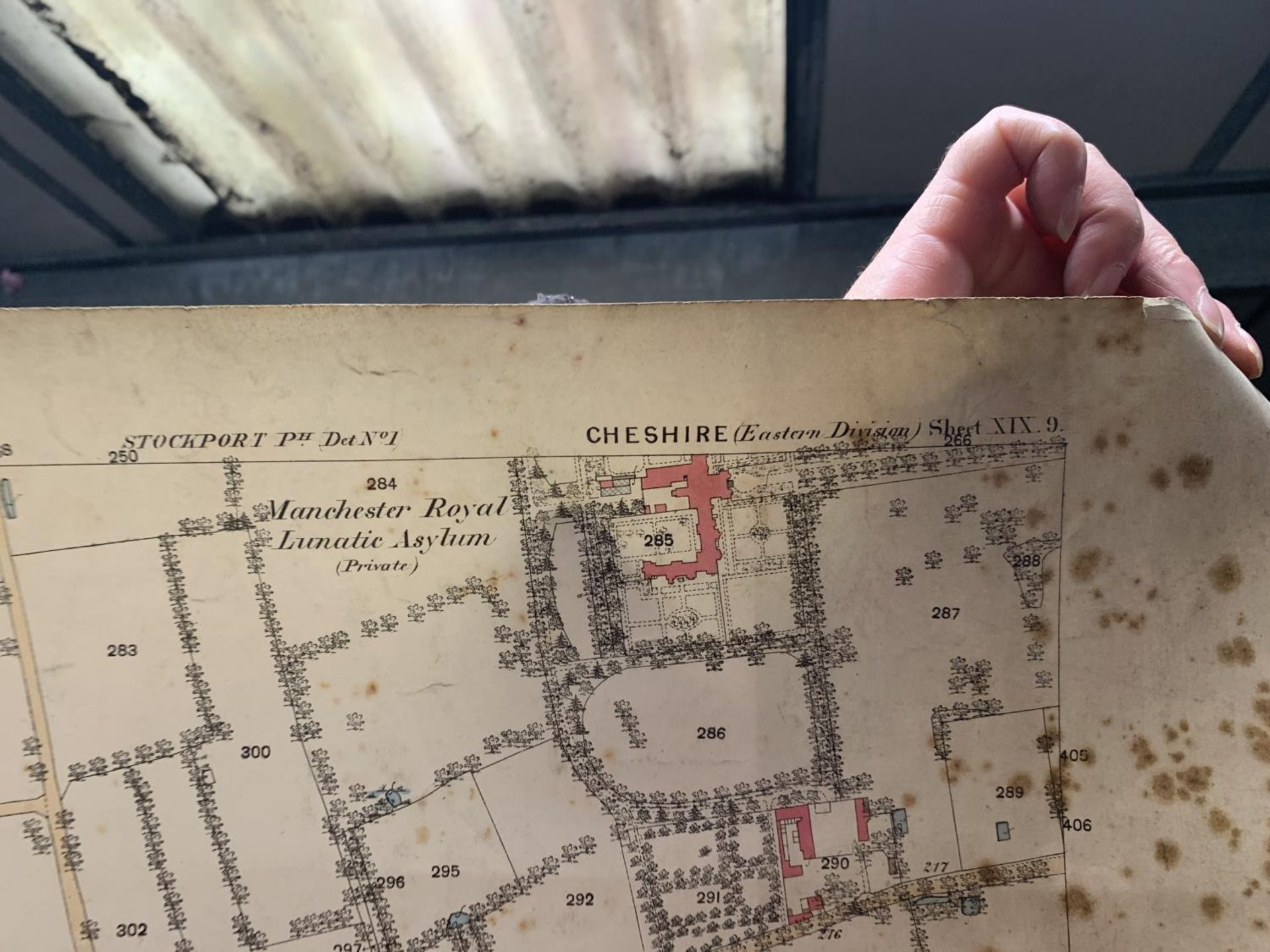 AN 1885 ORDNANCE SURVEY MAP OF CHESHIRE / DERBYSHIRE PLUS AN 1872 ORDNANCE SURVEY MAP OF - Image 9 of 12