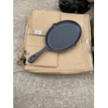 APPROXIMATELY 10 CAST IRON SKILLET PANS