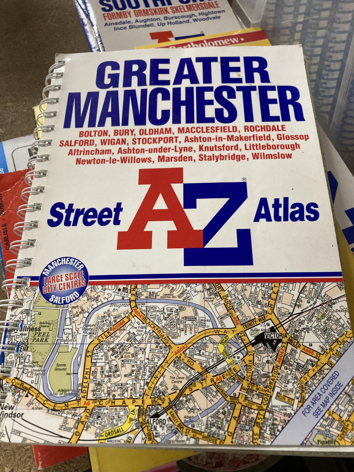 A BOX OF AA MAPS - Image 3 of 4