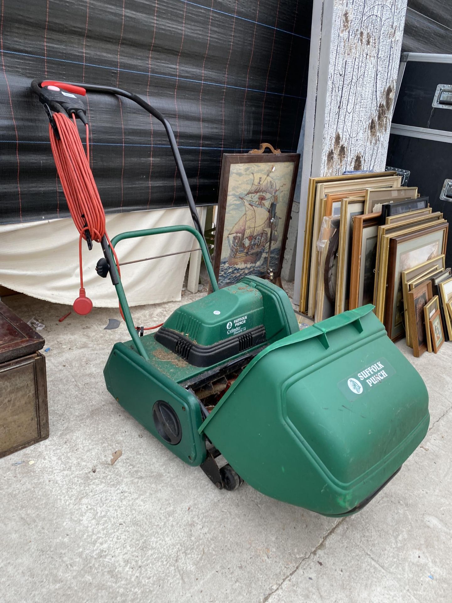 AN ELECTRIC SUFFOLK PUNCH LAWN MOWER - Image 2 of 2