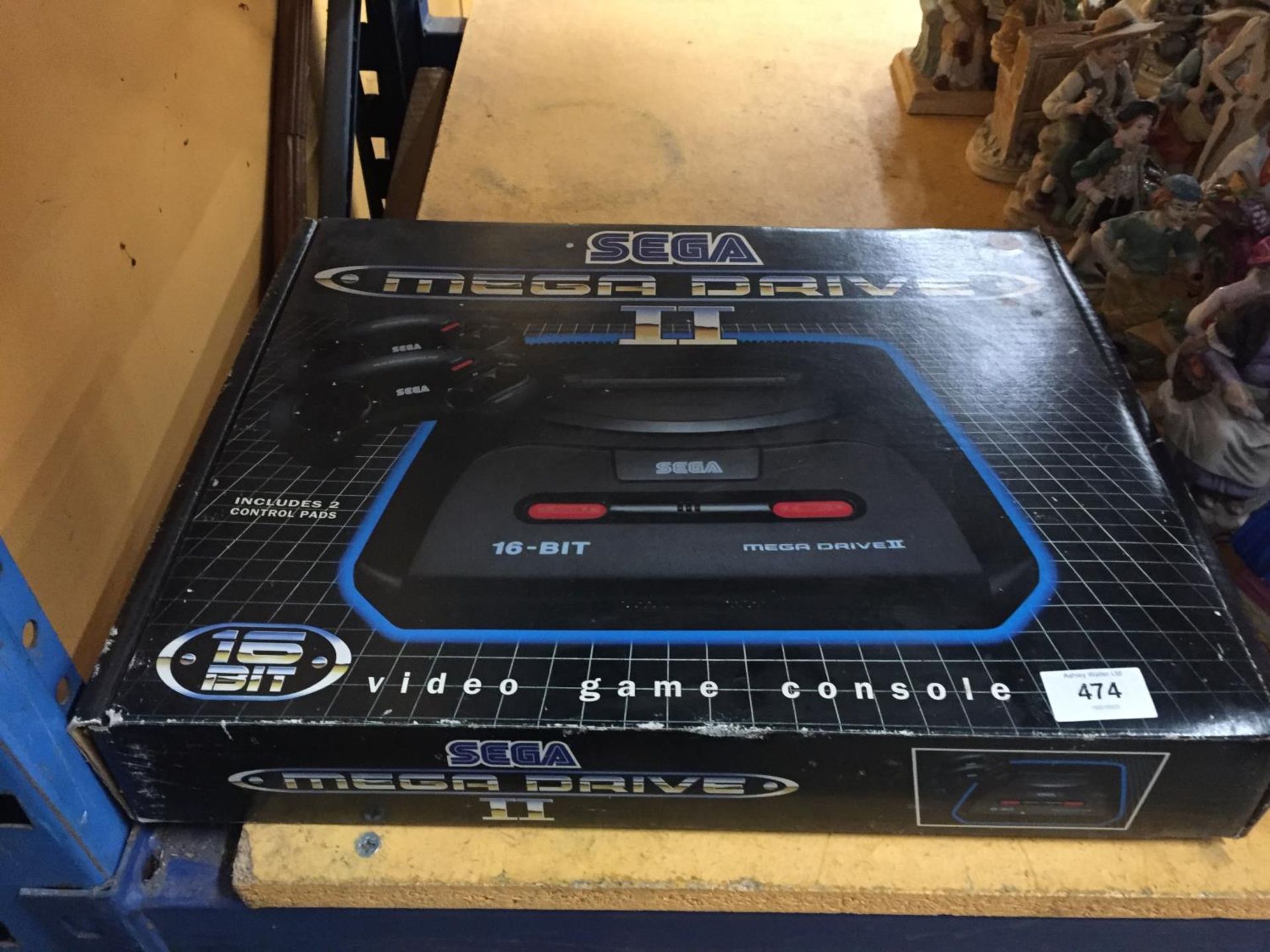 A VINTAGE SEGA MEGA DRIVE II - BOXED