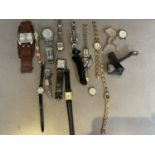 SIXTEEN VARIOUS WRIST WATCHES TO INCLUDE LIMIT, NEXT, SEIKO, PTA ETC