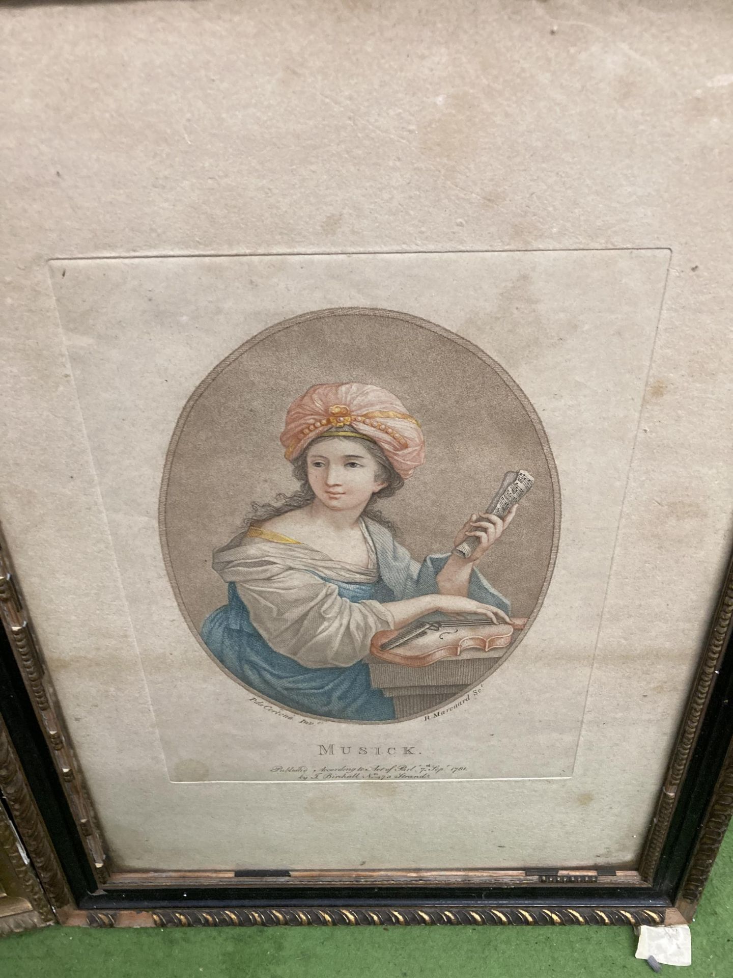 A MIXED LOT OF VINTAGE ENGRAVINGS AND PRINTS TO INCLUDE JOHN BAILEY, GILT FRAMED EXAMPLE ETC - Bild 4 aus 7